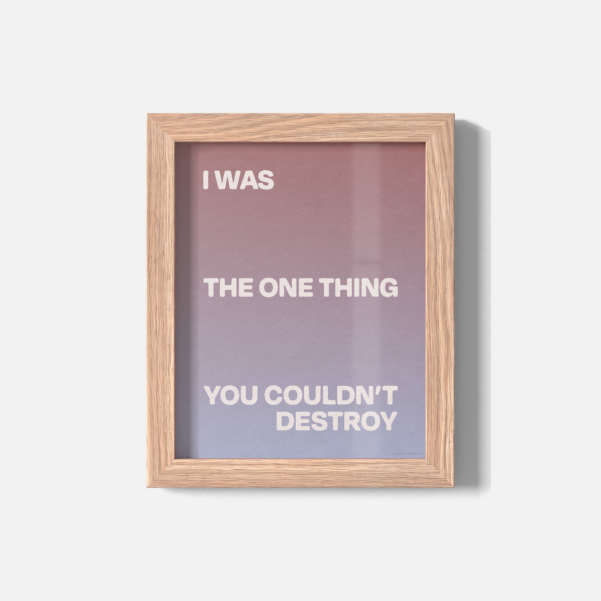 DESTROY PRINT