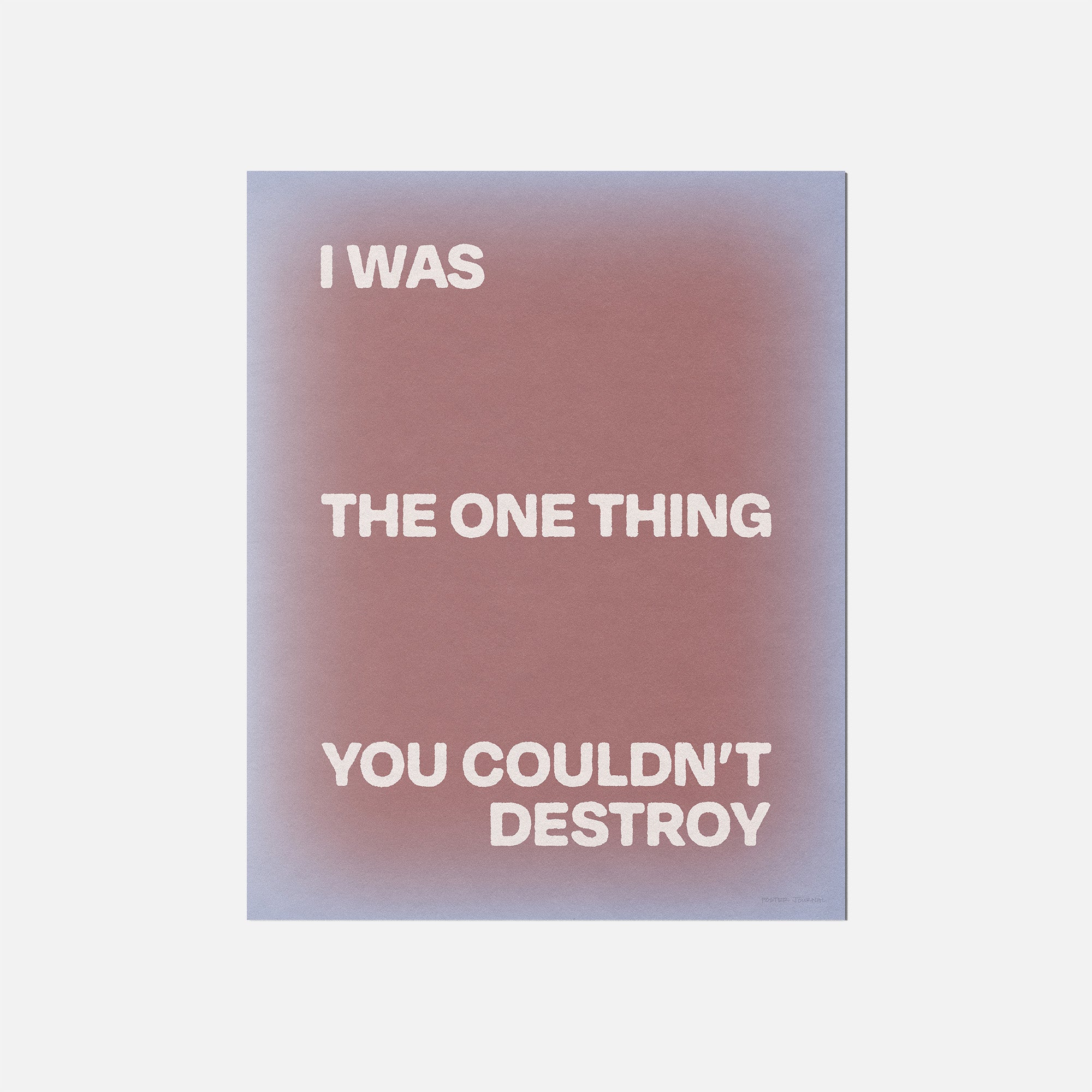 DESTROY PRINT