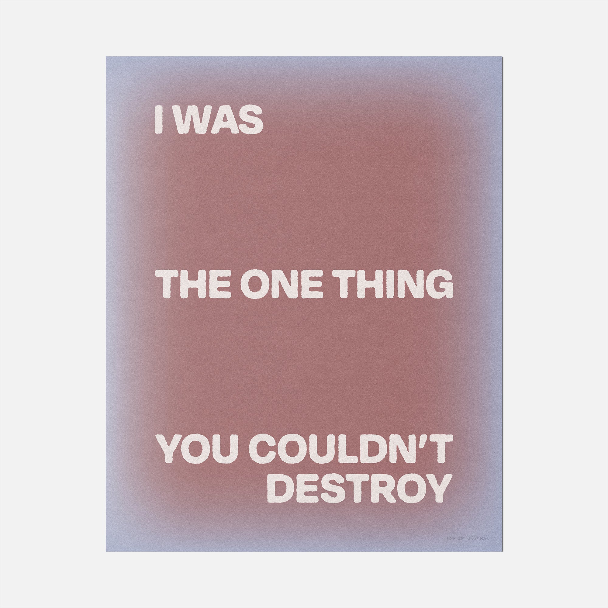 DESTROY PRINT