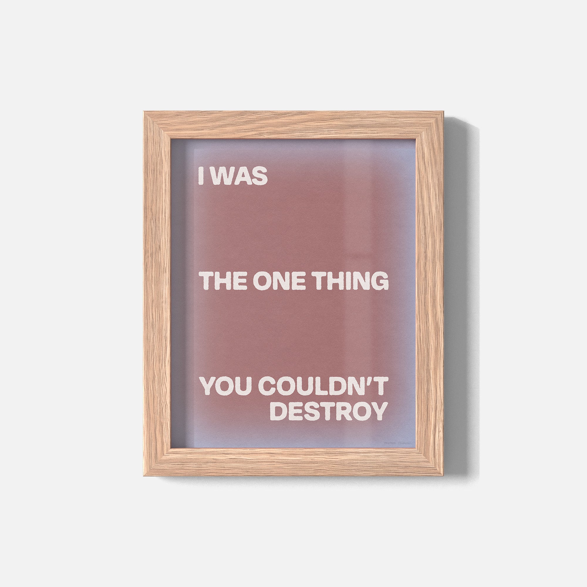 DESTROY PRINT