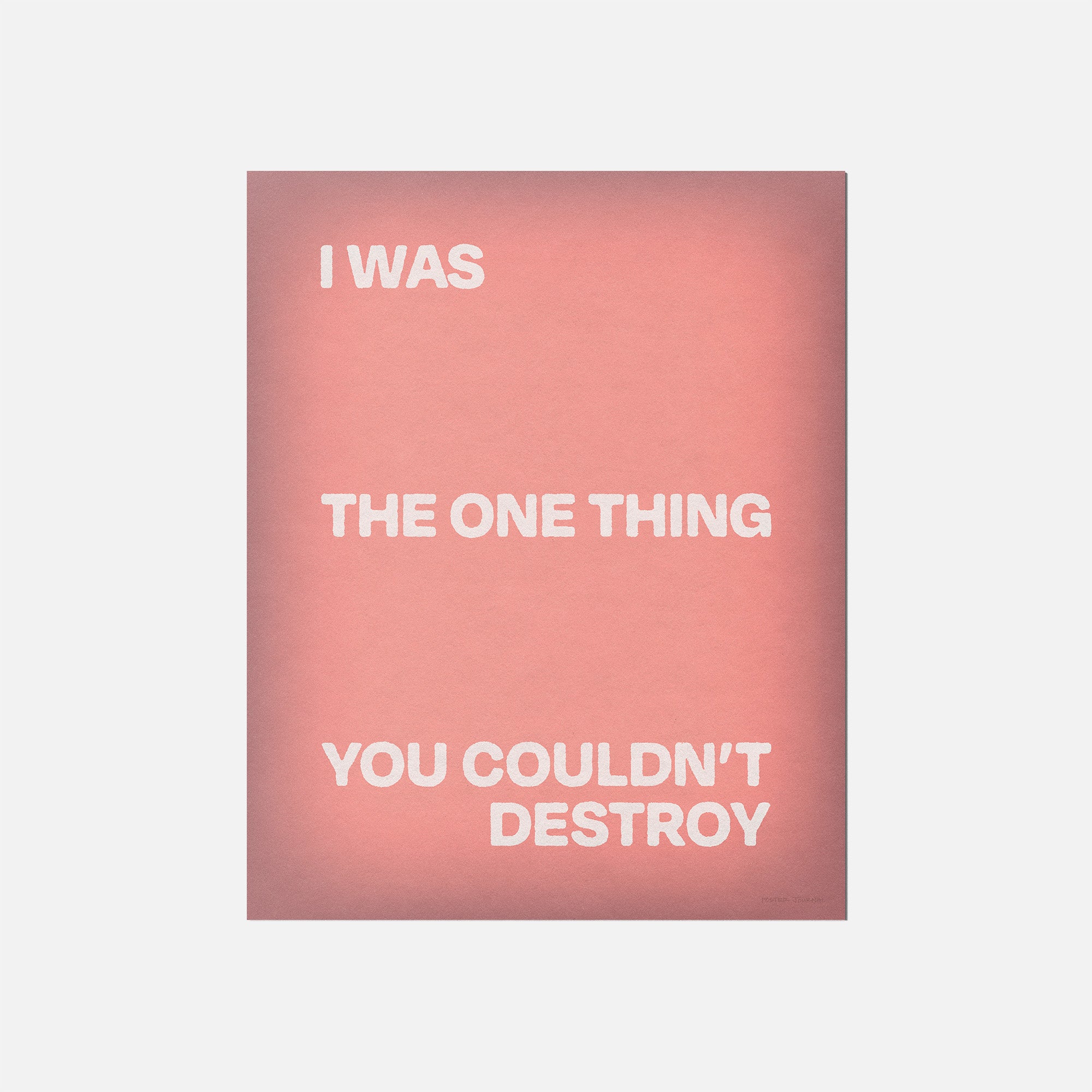 DESTROY PRINT