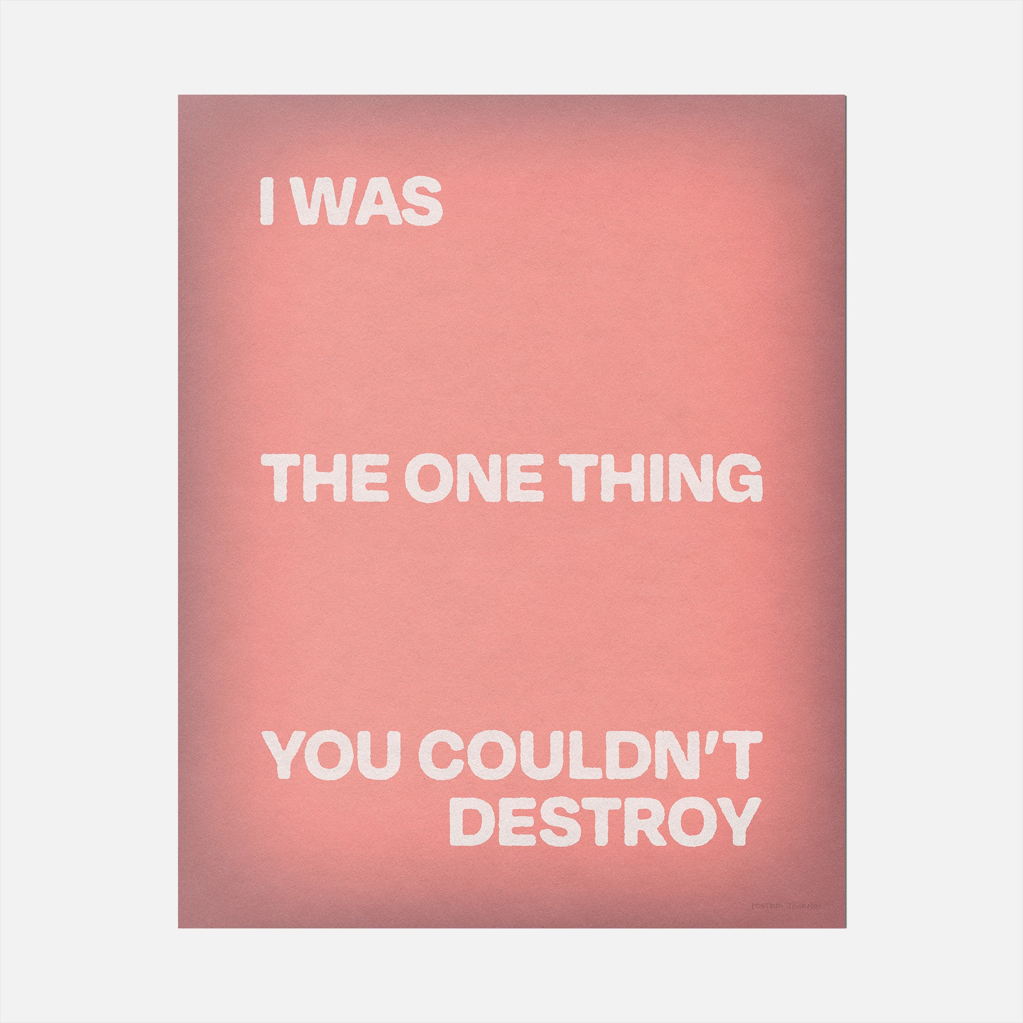 DESTROY PRINT
