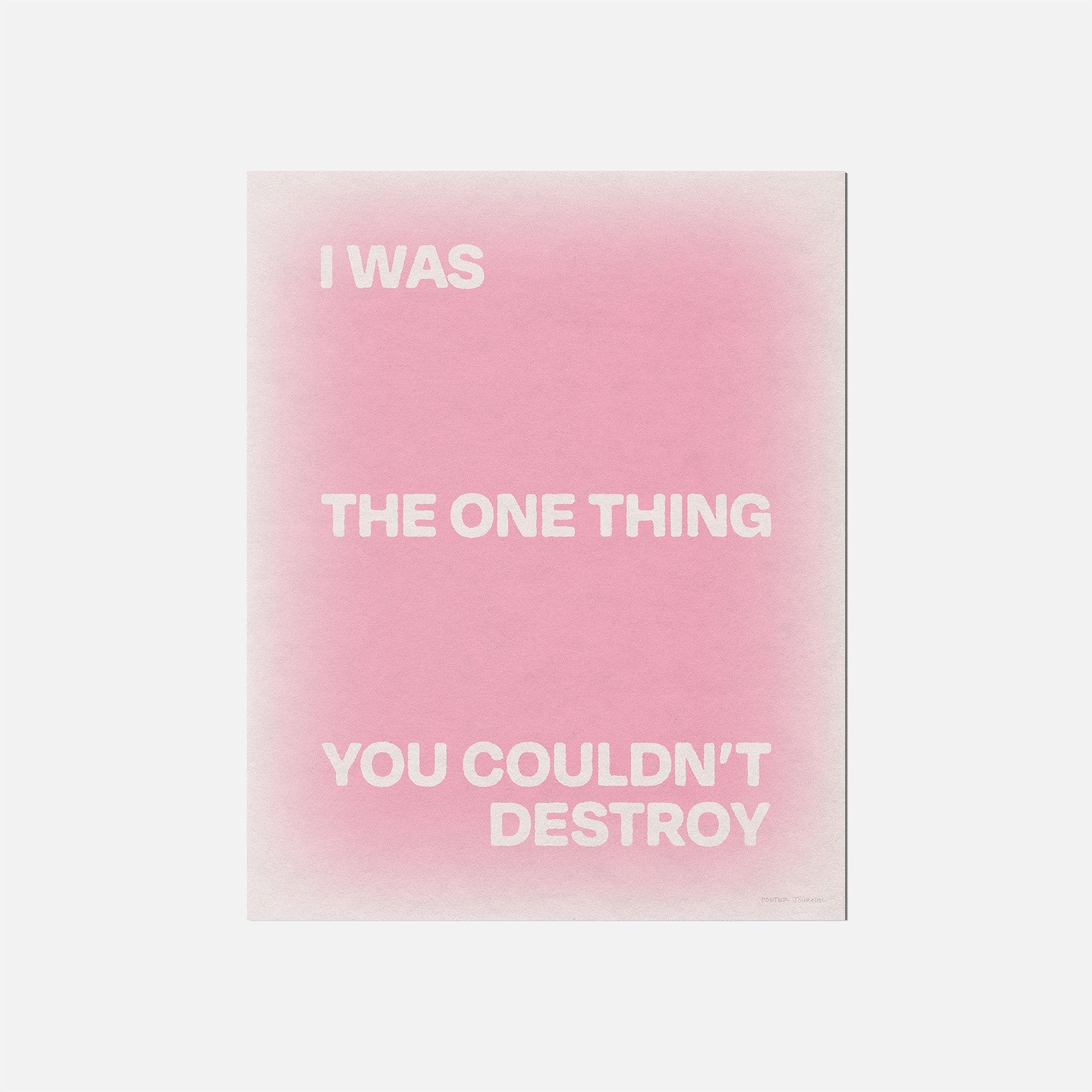 DESTROY PRINT