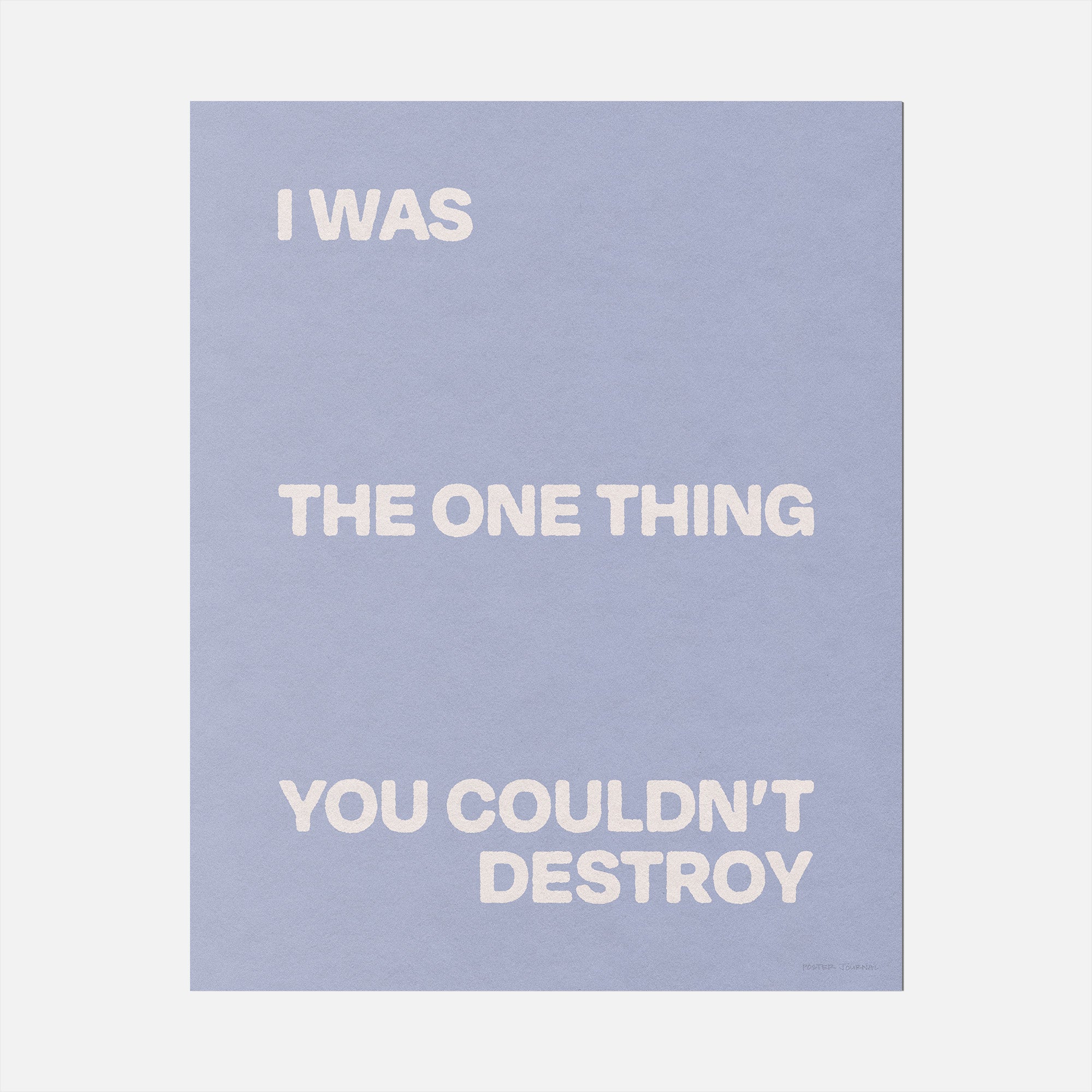 DESTROY PRINT