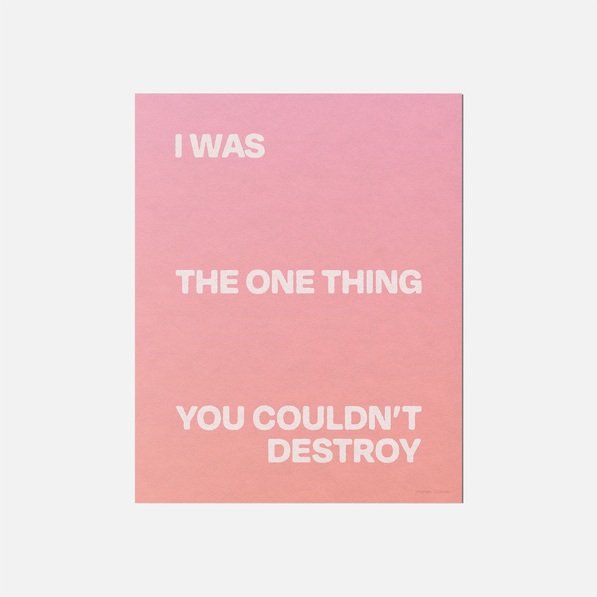 DESTROY PRINT