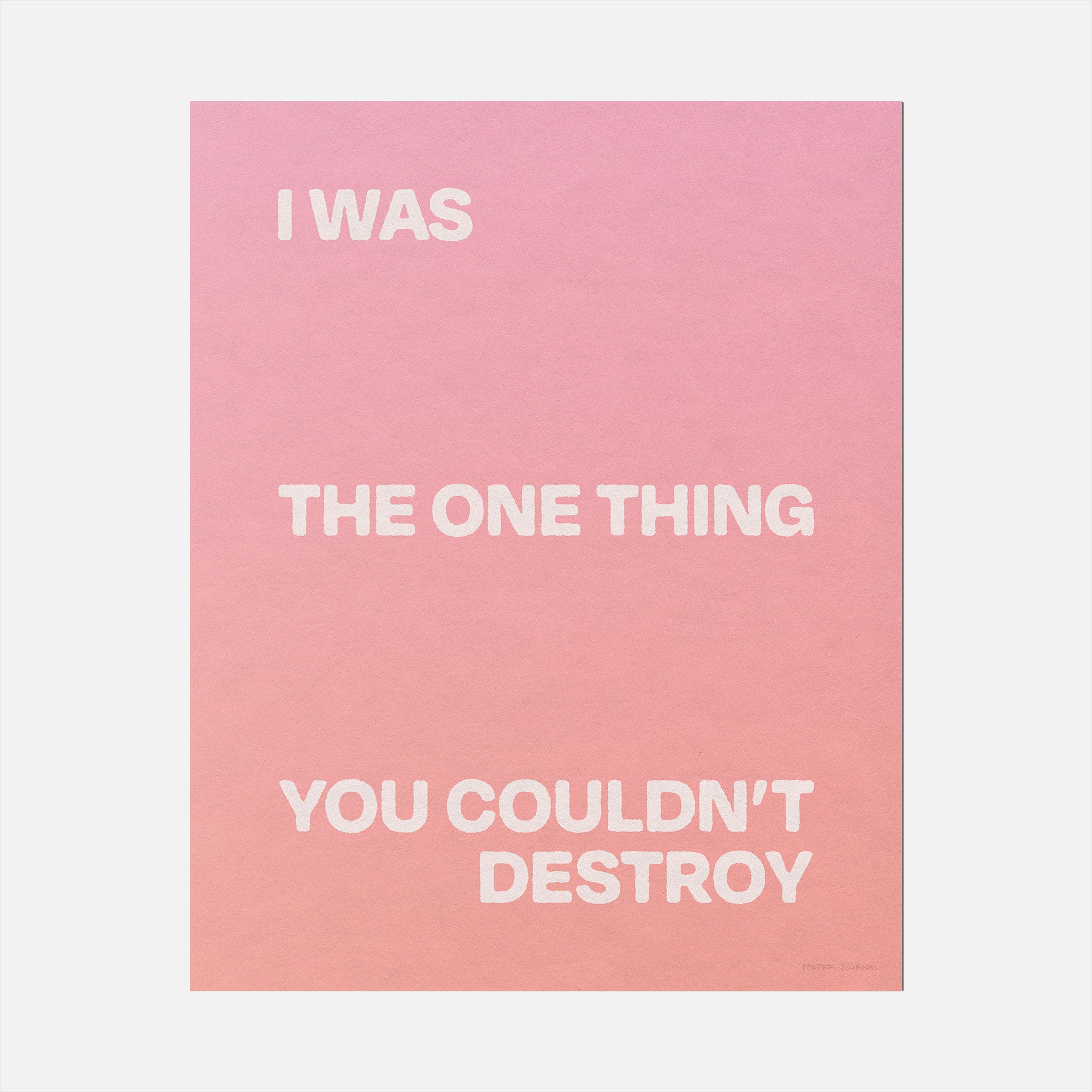 DESTROY PRINT
