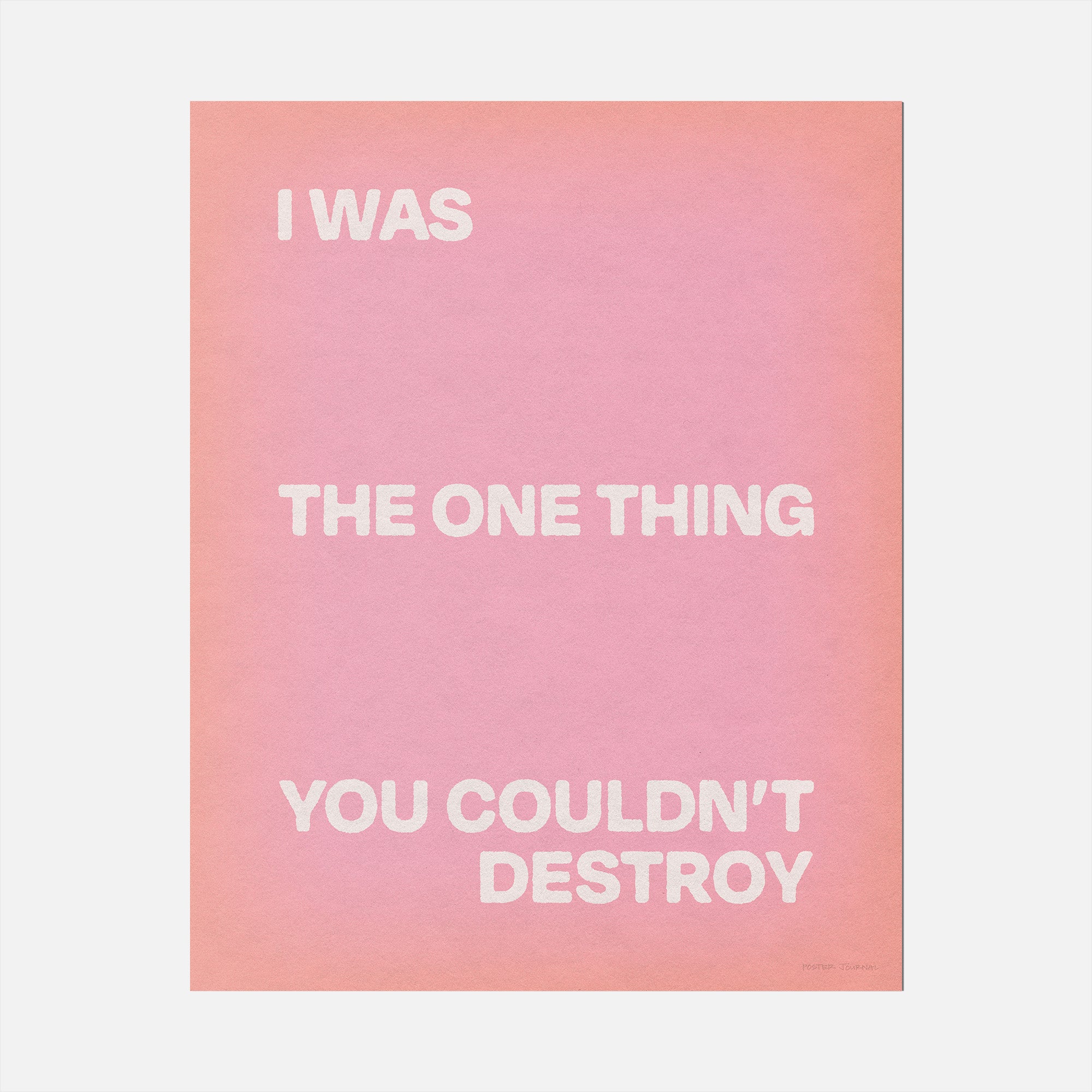 DESTROY PRINT