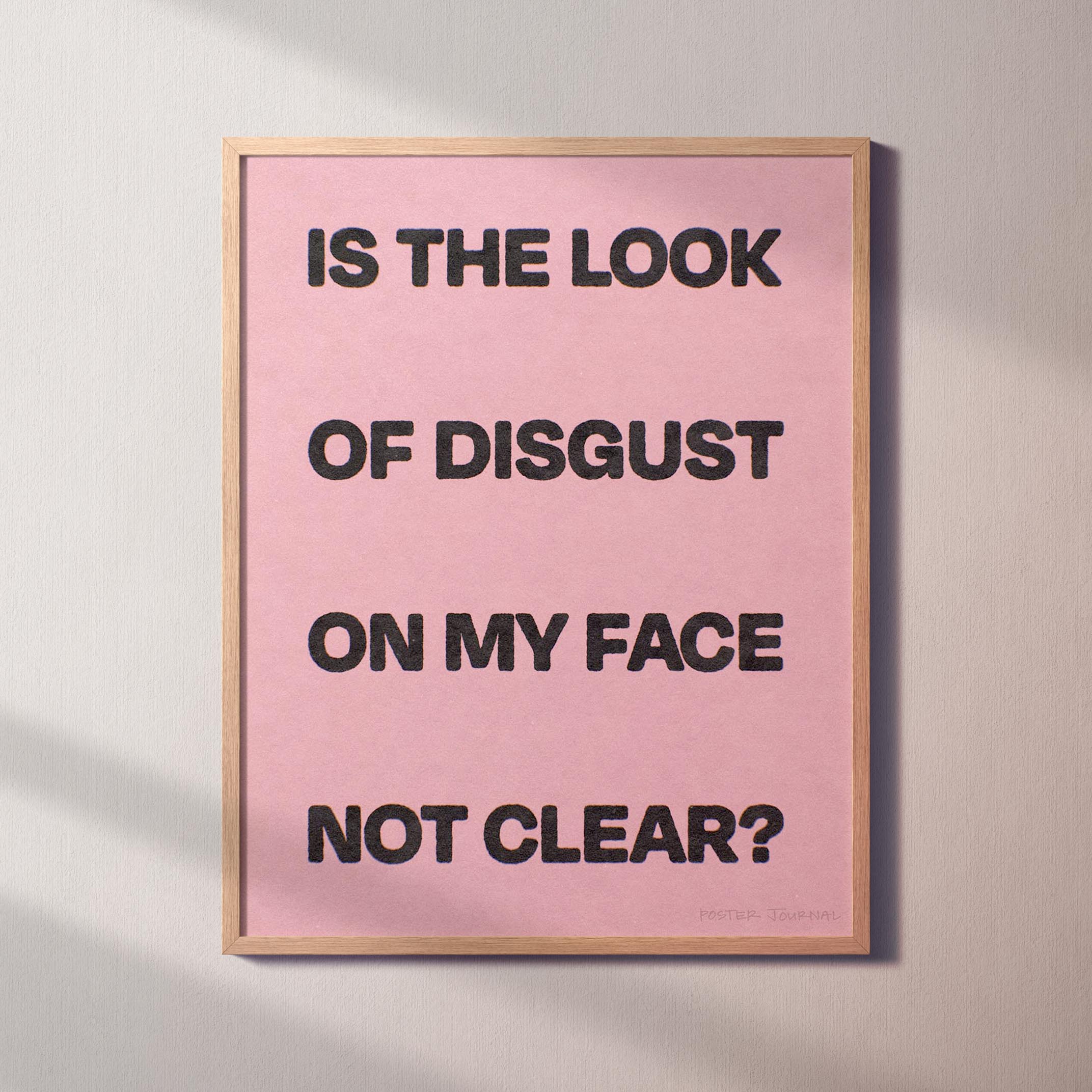 DISGUST PRINT