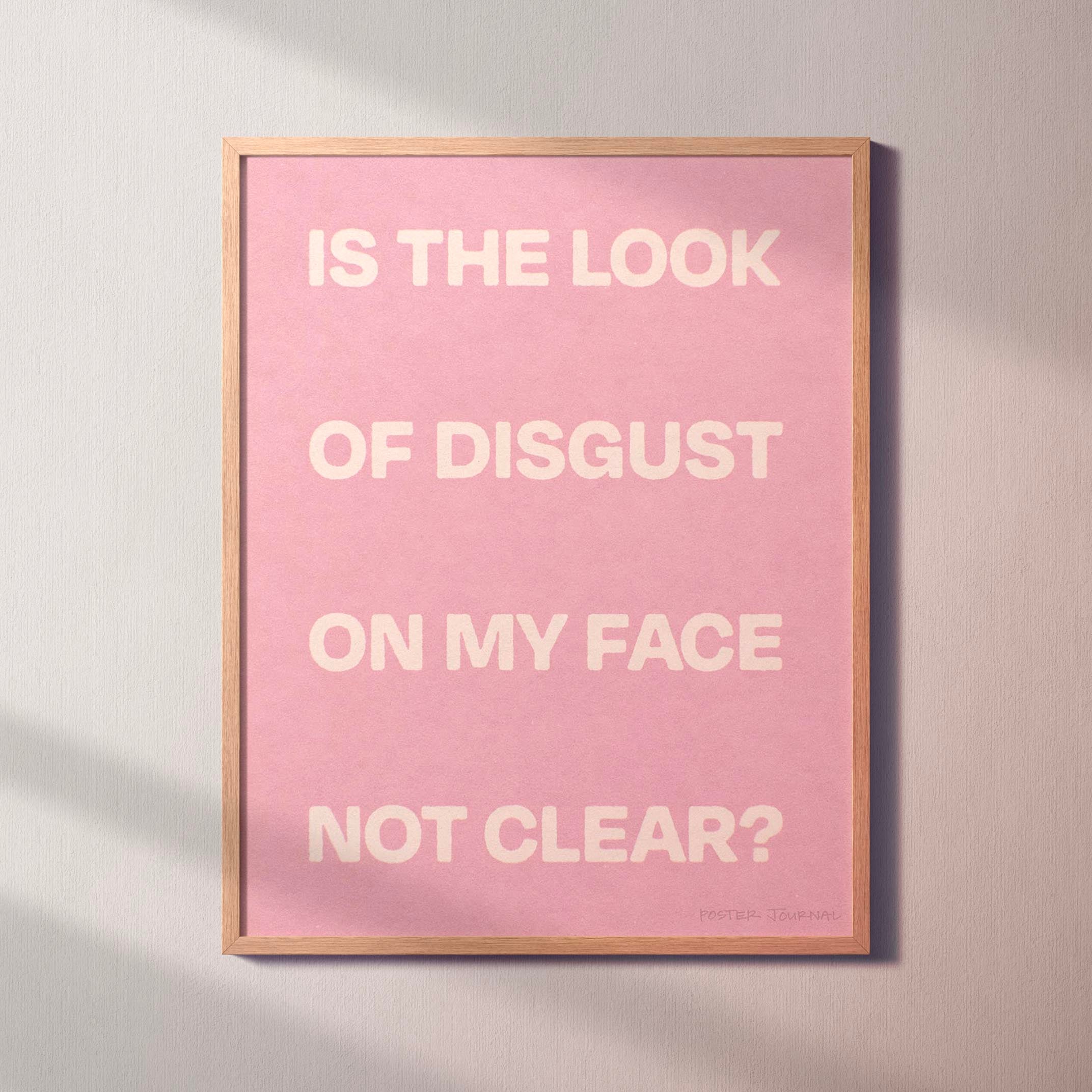 DISGUST PRINT