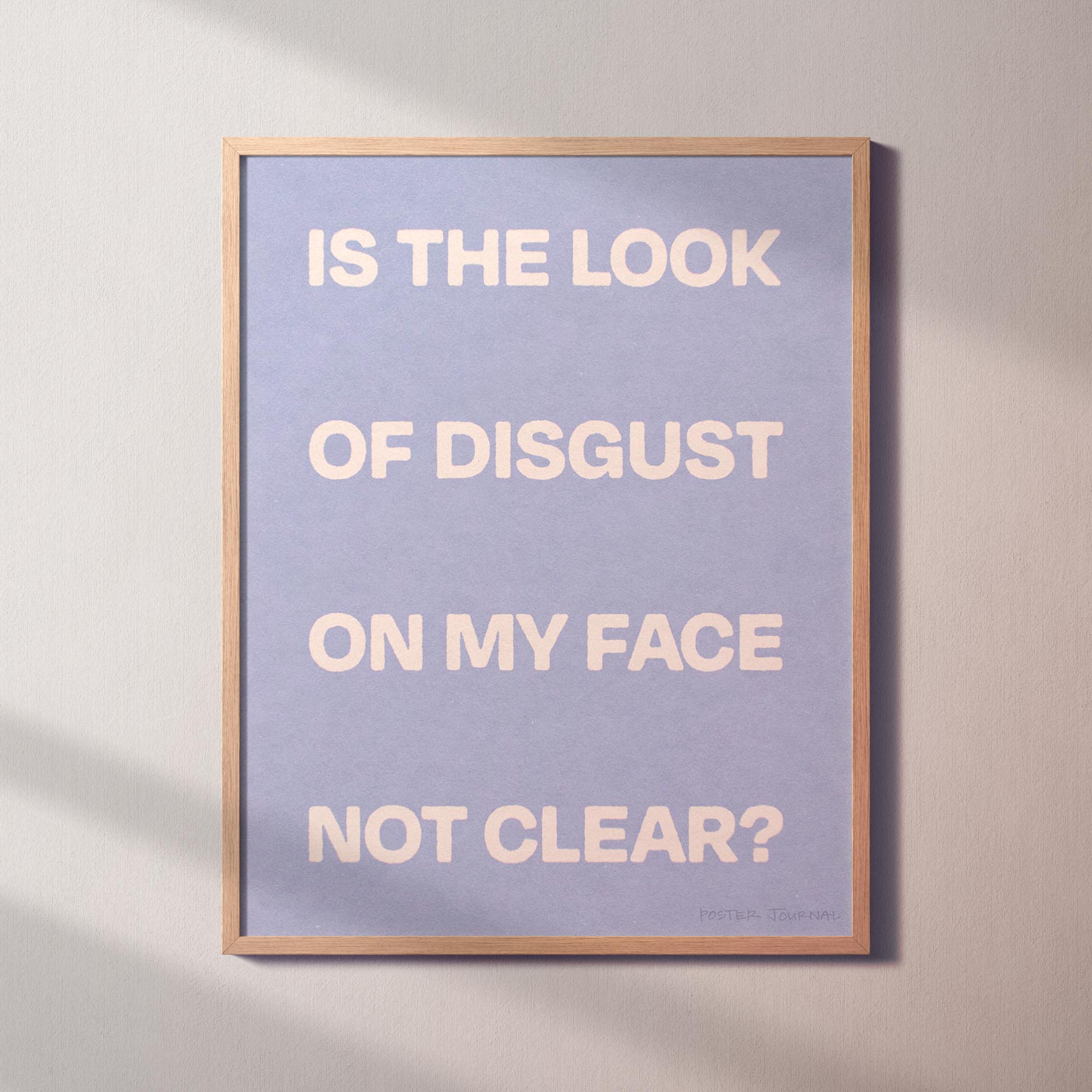 DISGUST PRINT