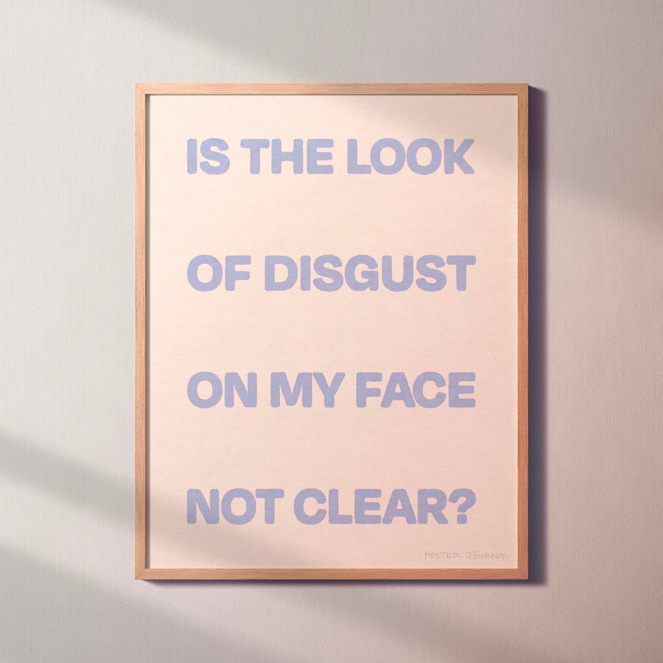 DISGUST PRINT