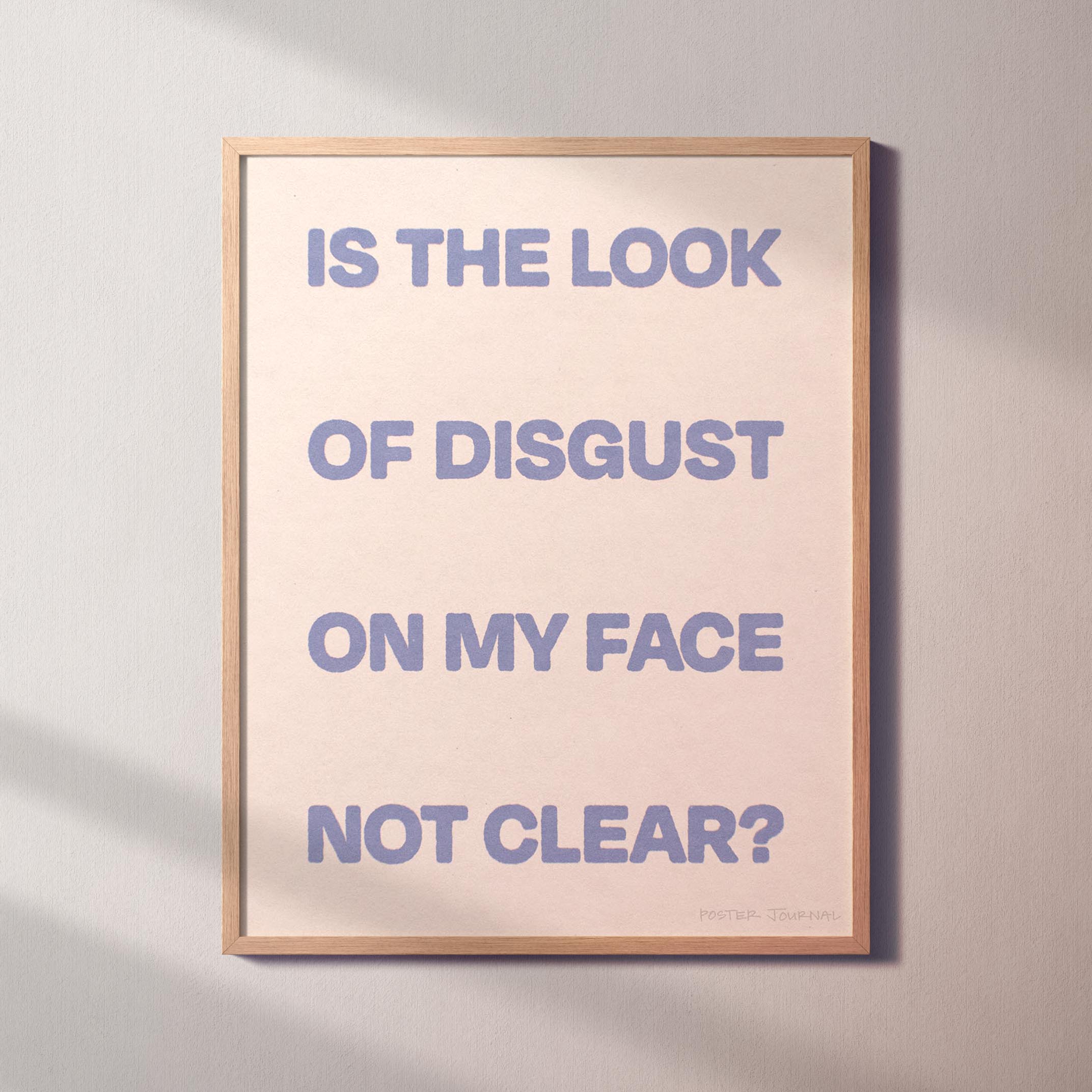 DISGUST PRINT