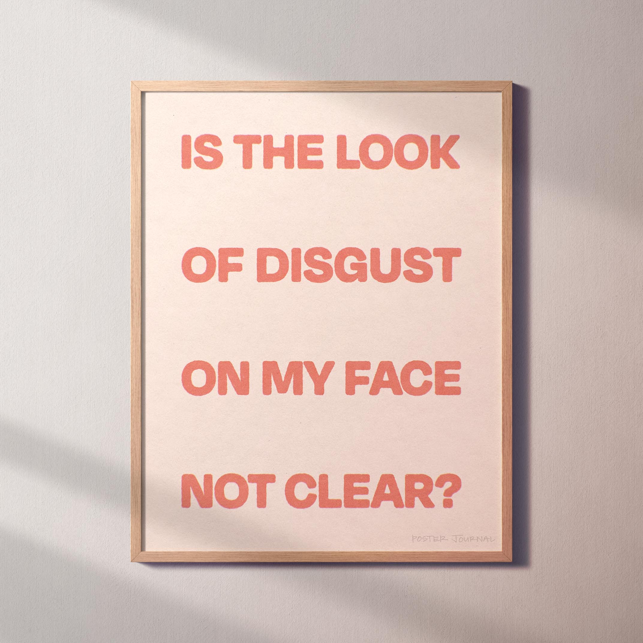 DISGUST PRINT