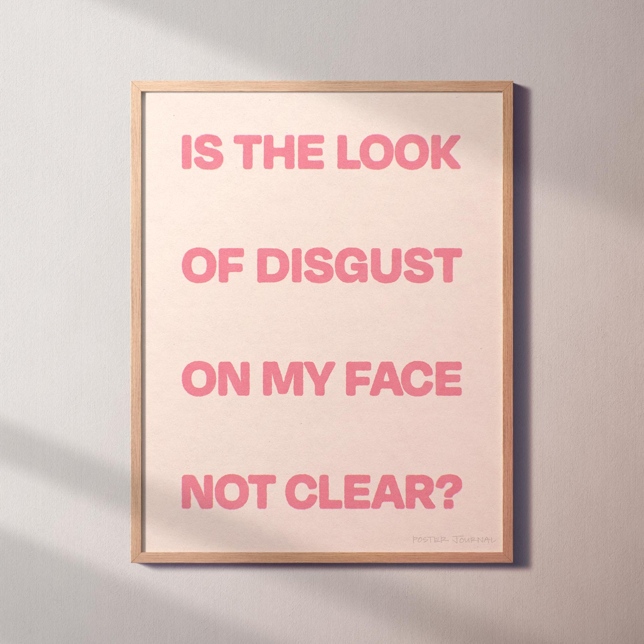 DISGUST PRINT