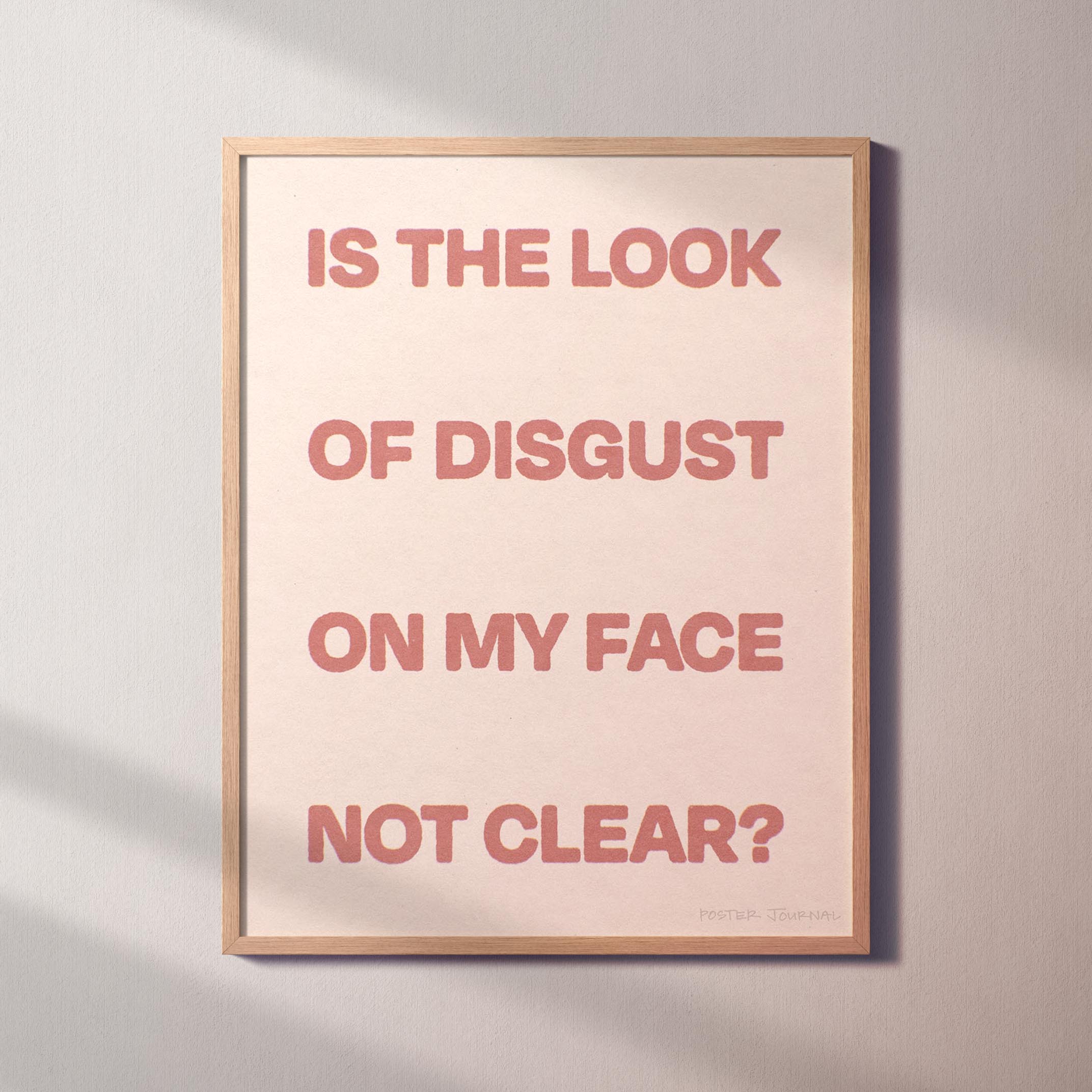 DISGUST PRINT
