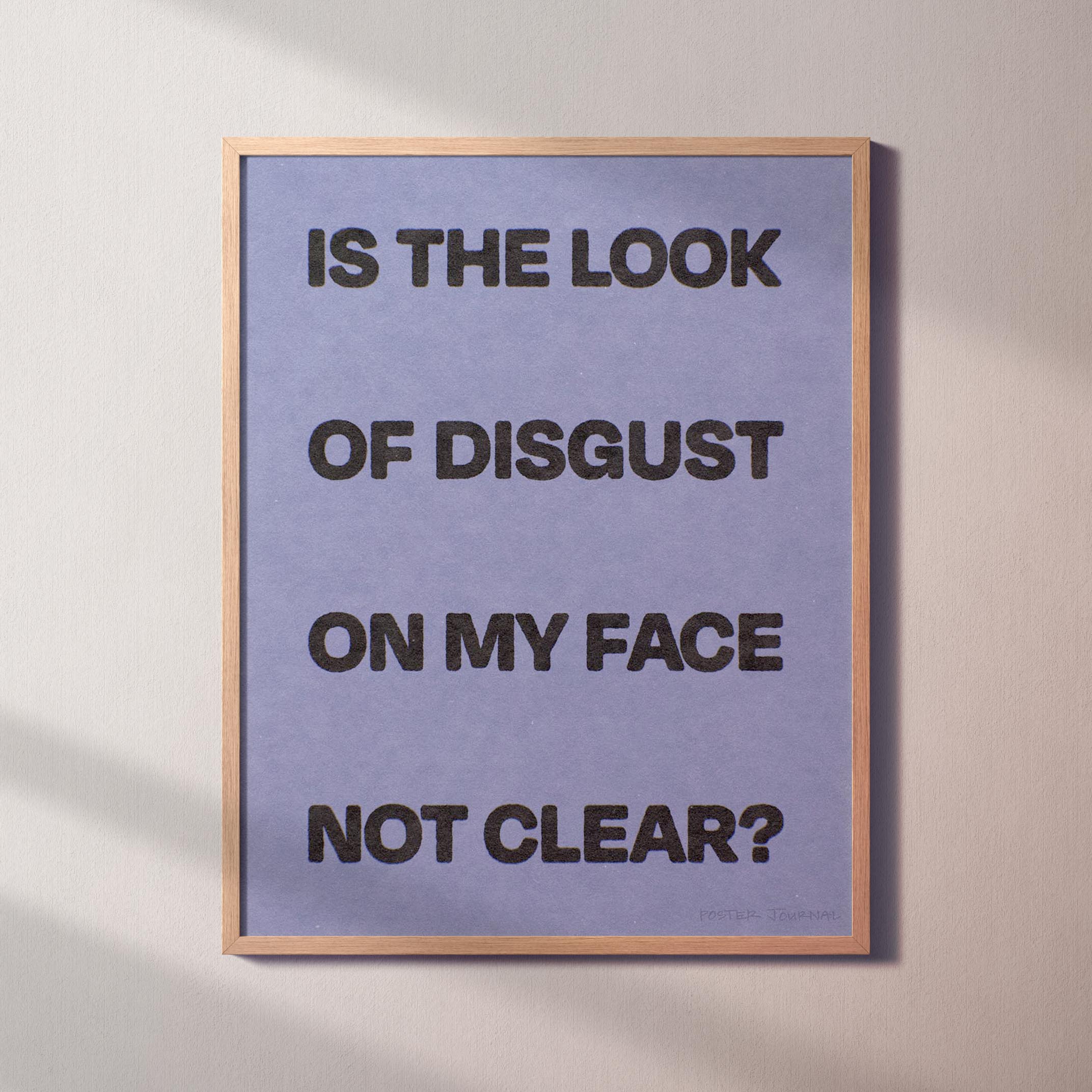 DISGUST PRINT