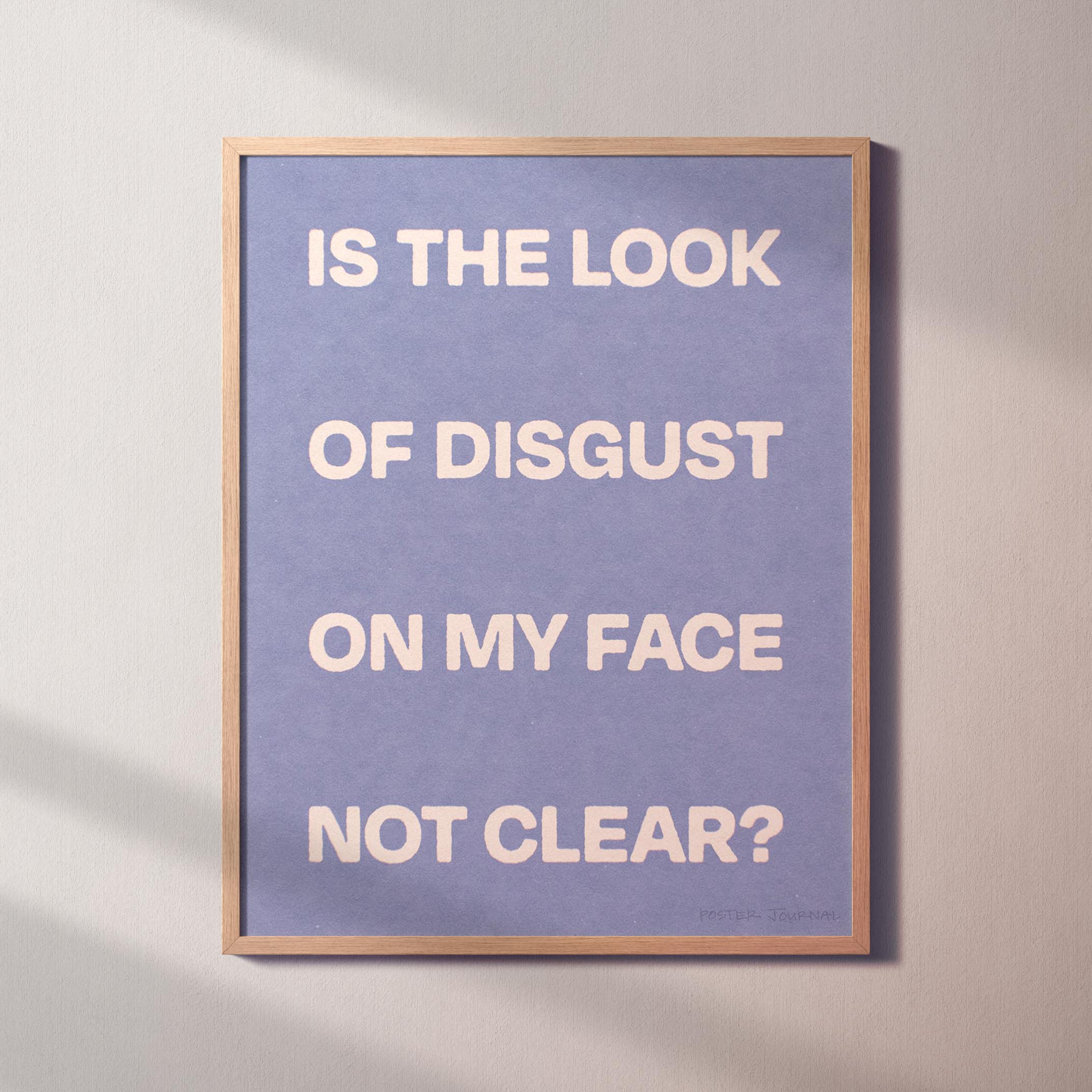 DISGUST PRINT
