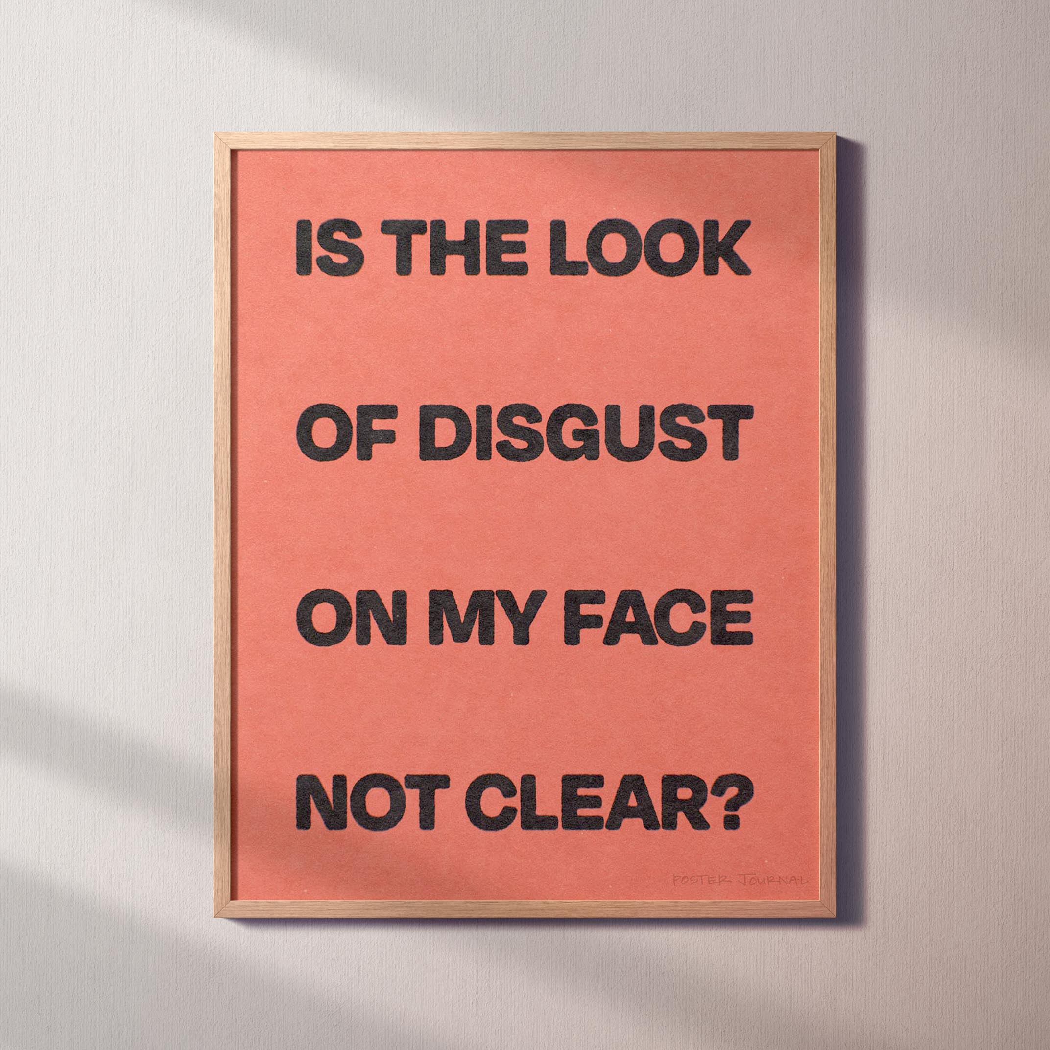 DISGUST PRINT