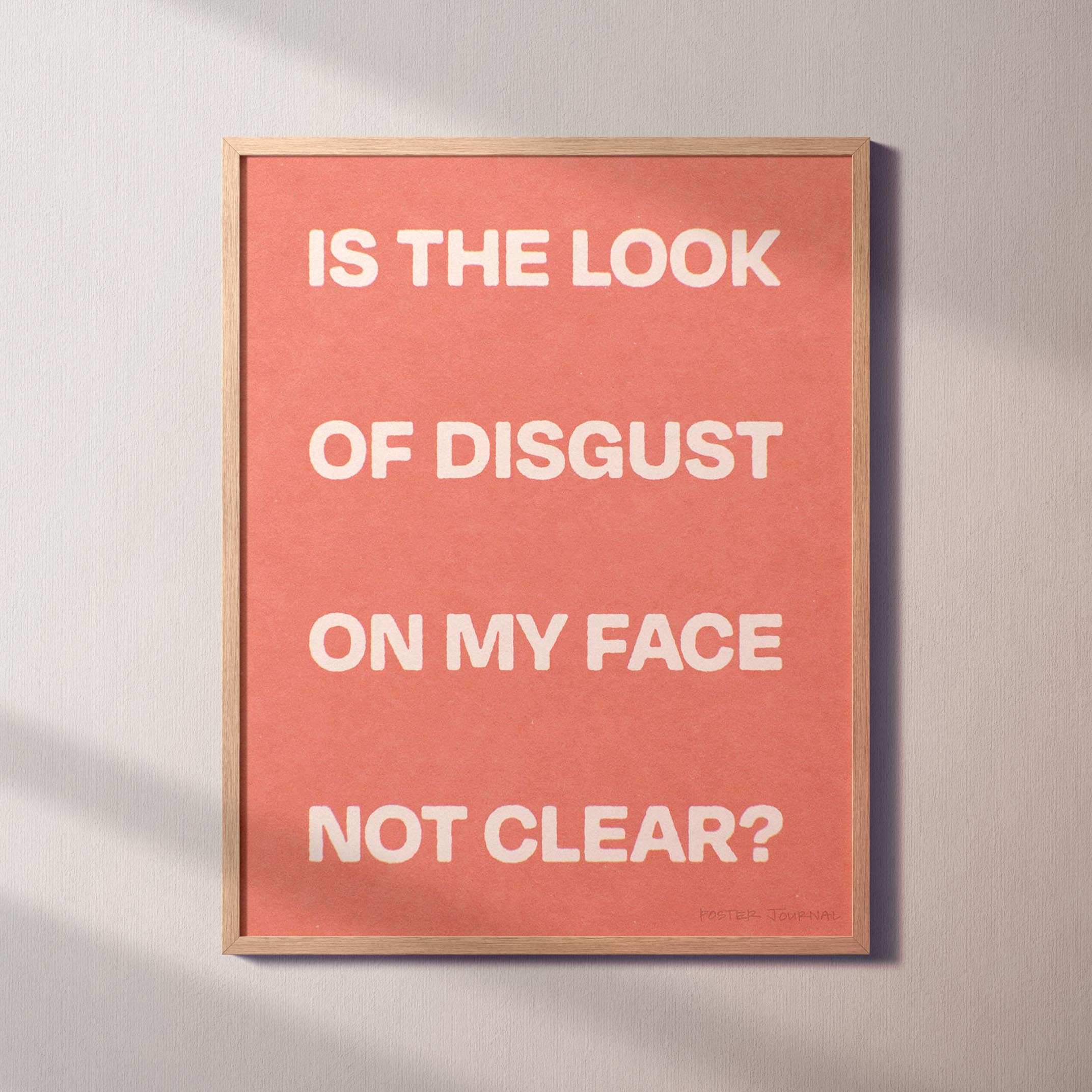 DISGUST PRINT