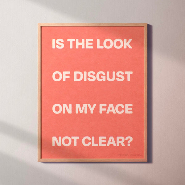 DISGUST PRINT