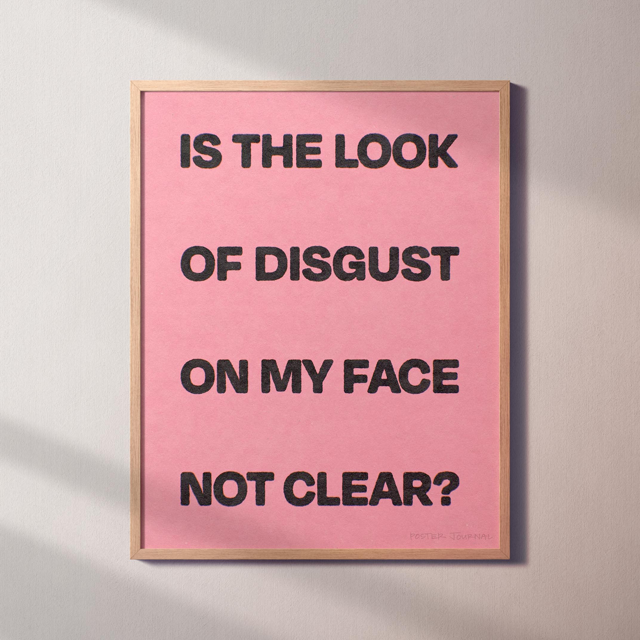 DISGUST PRINT