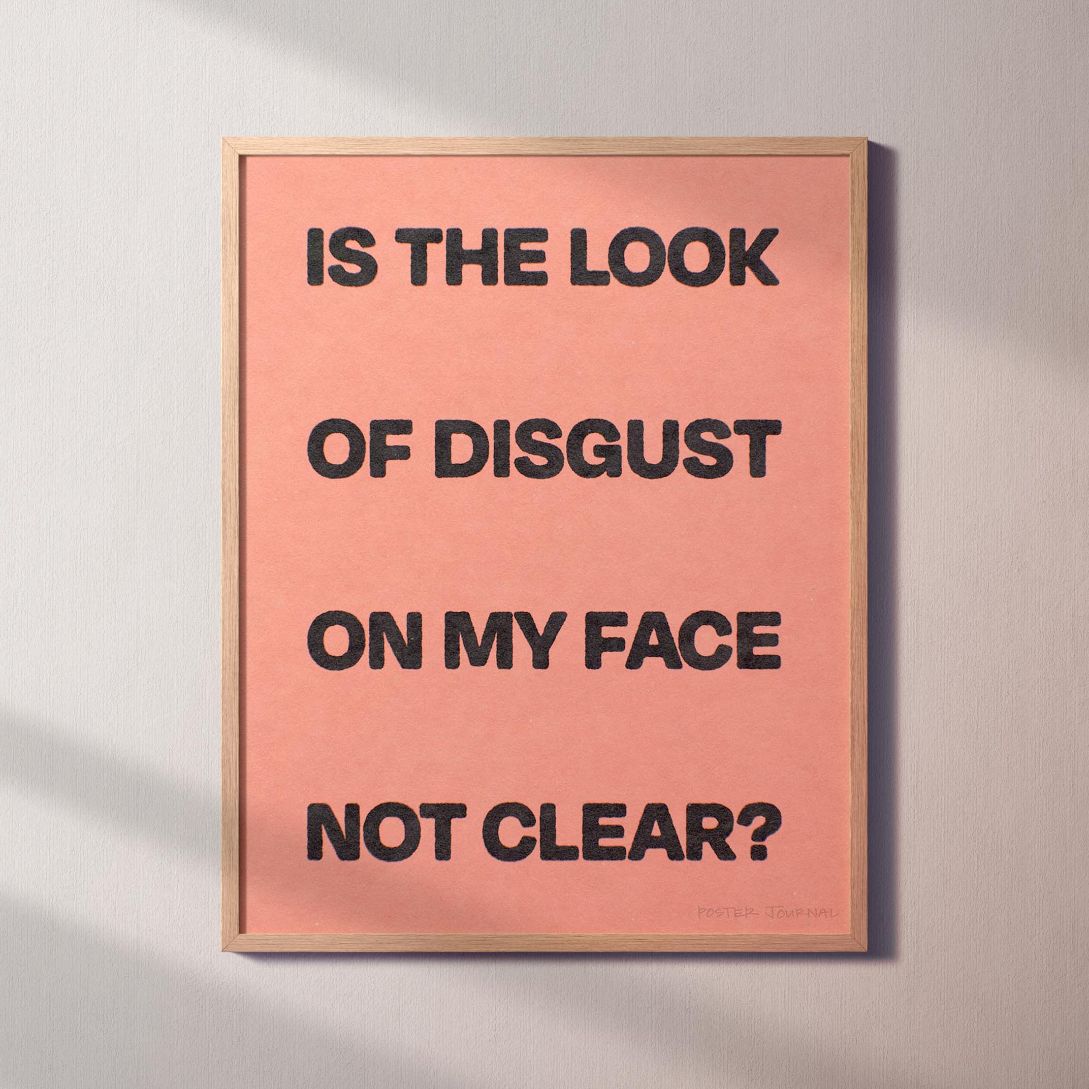 DISGUST PRINT