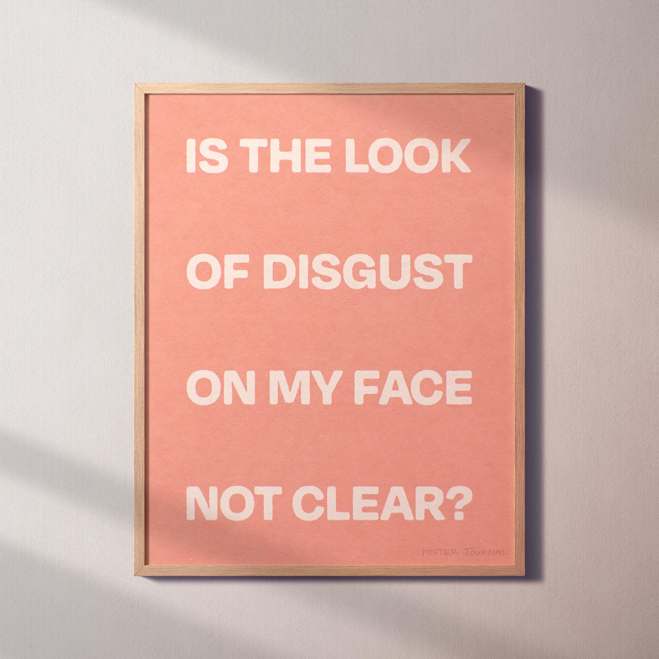 DISGUST PRINT