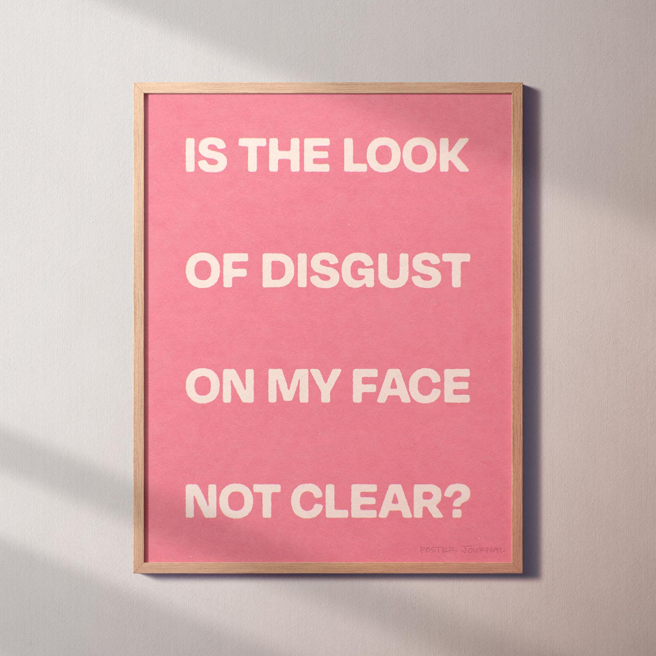 DISGUST PRINT