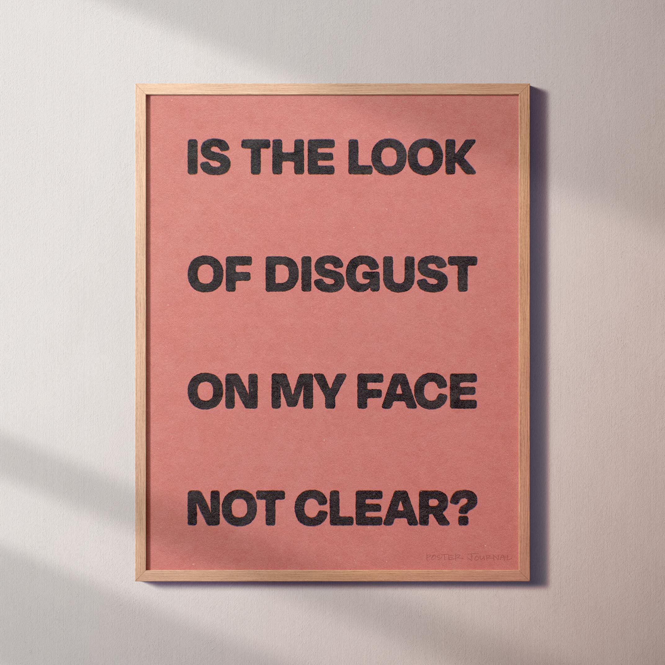 DISGUST PRINT