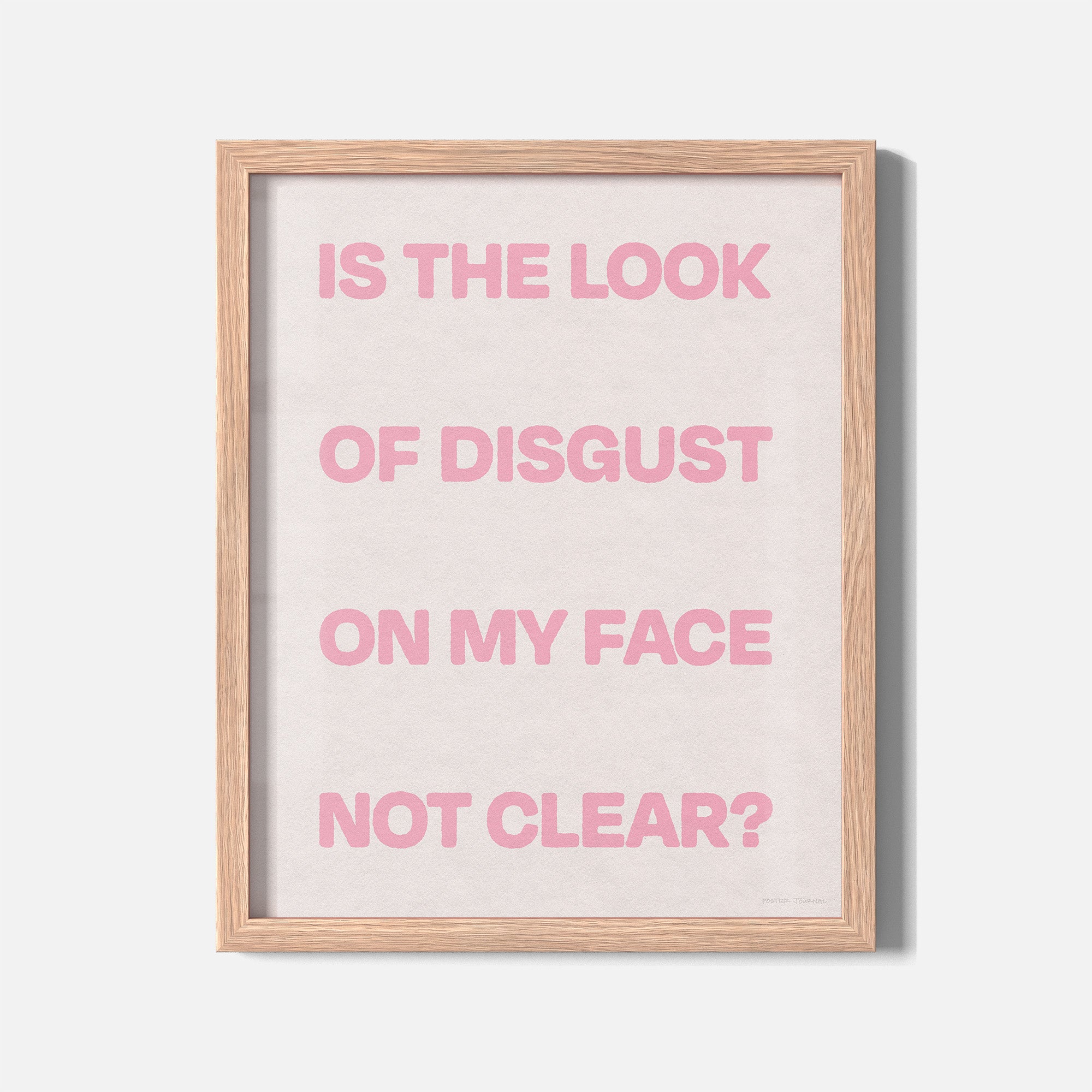 DISGUST PRINT