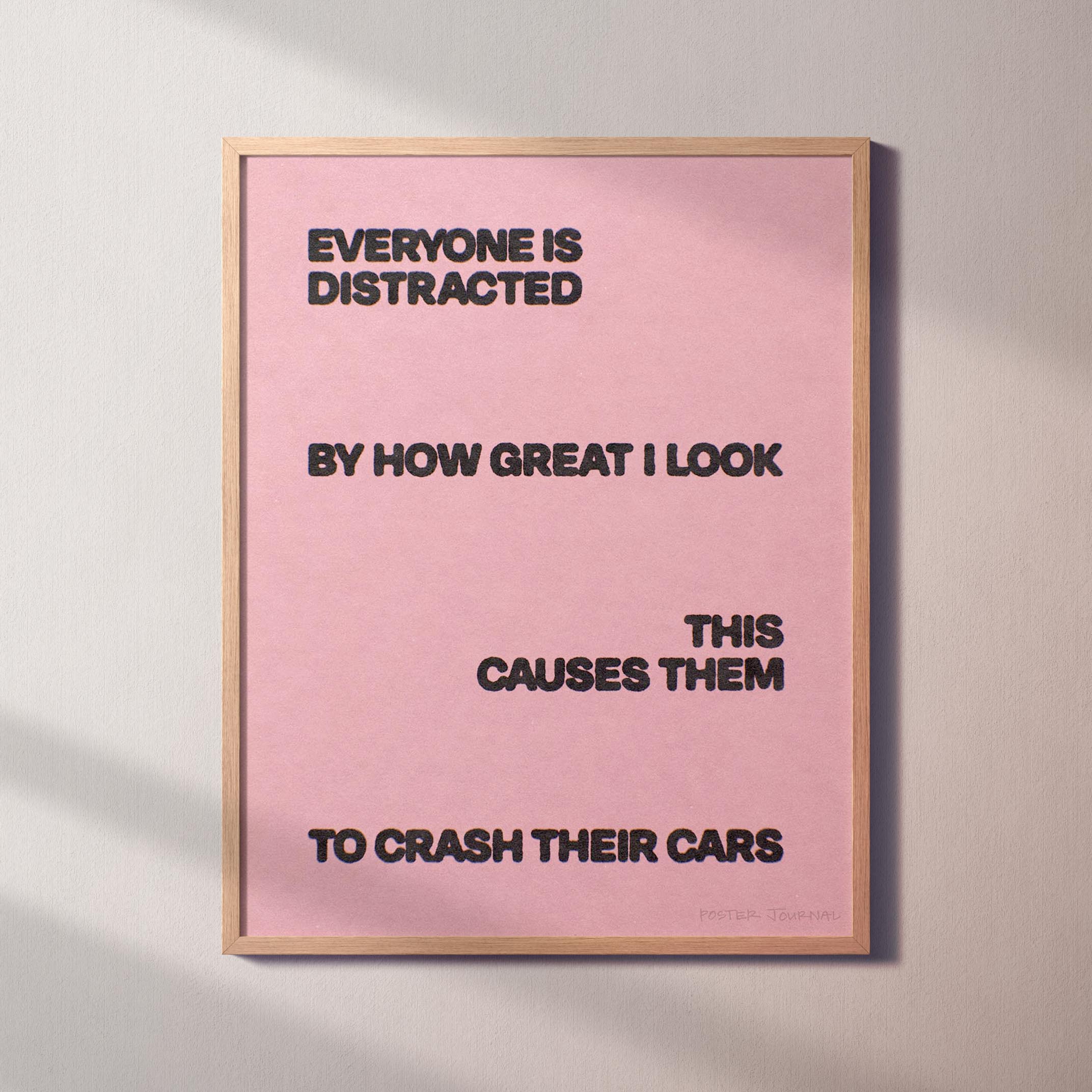 DISTRACTED PRINT