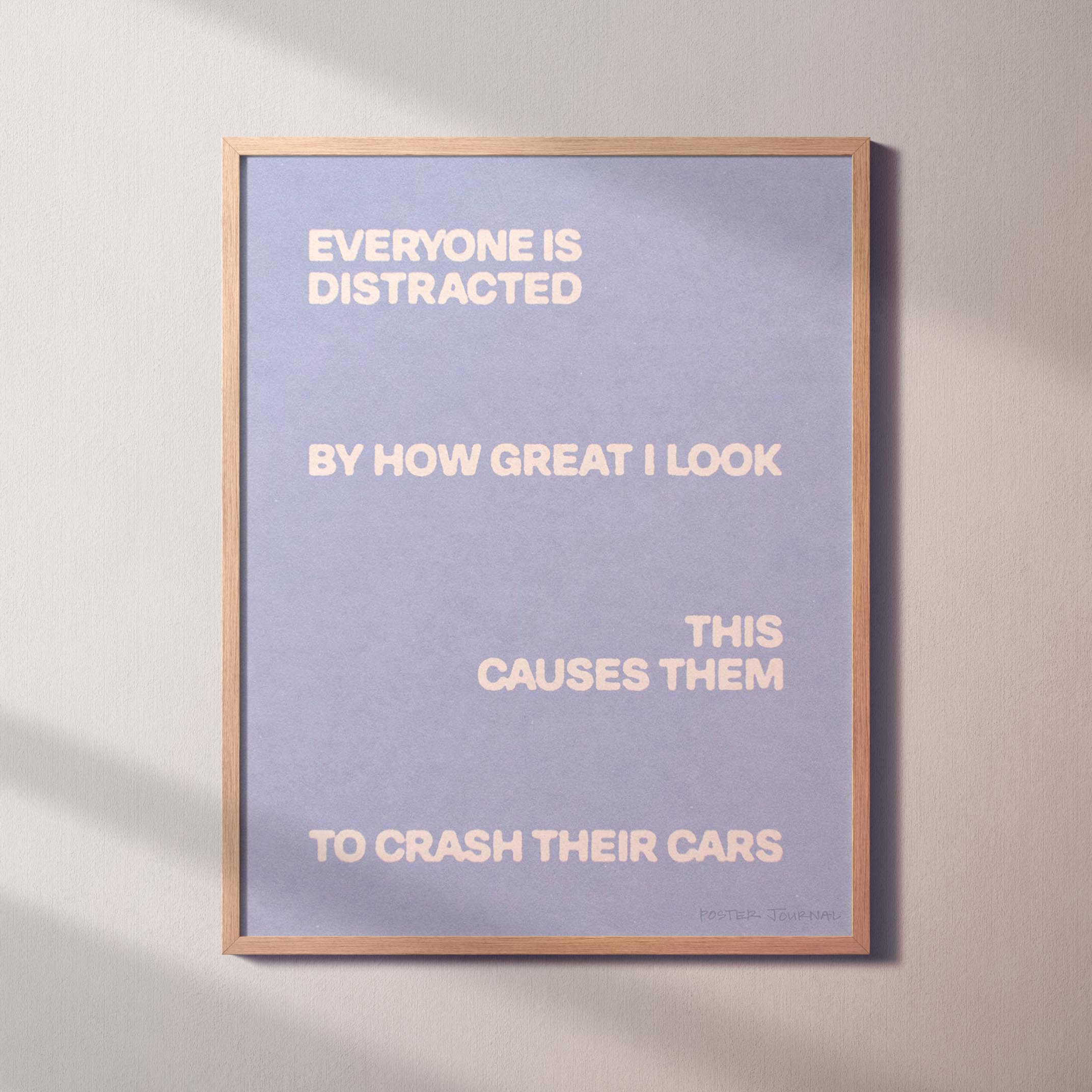DISTRACTED PRINT