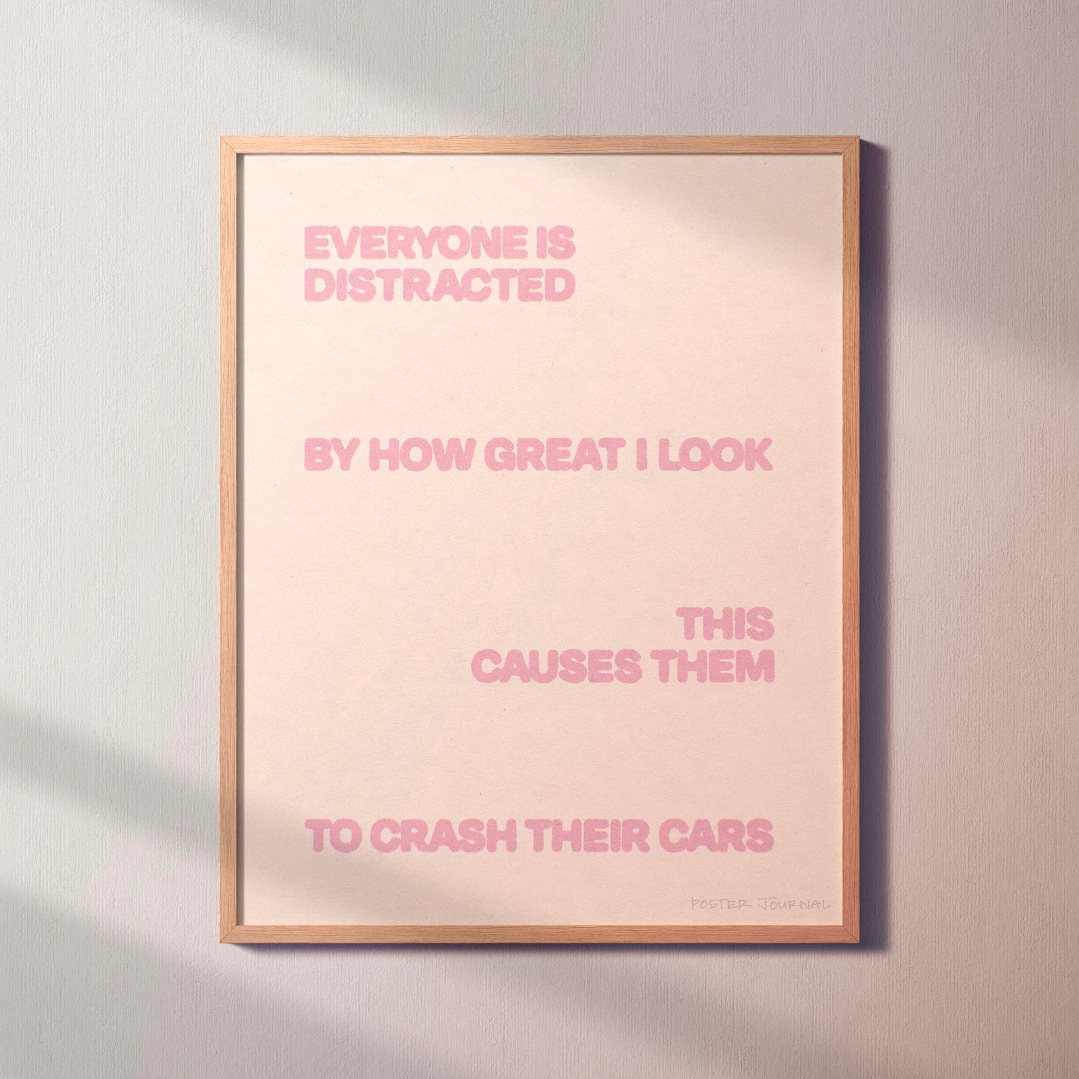 DISTRACTED PRINT