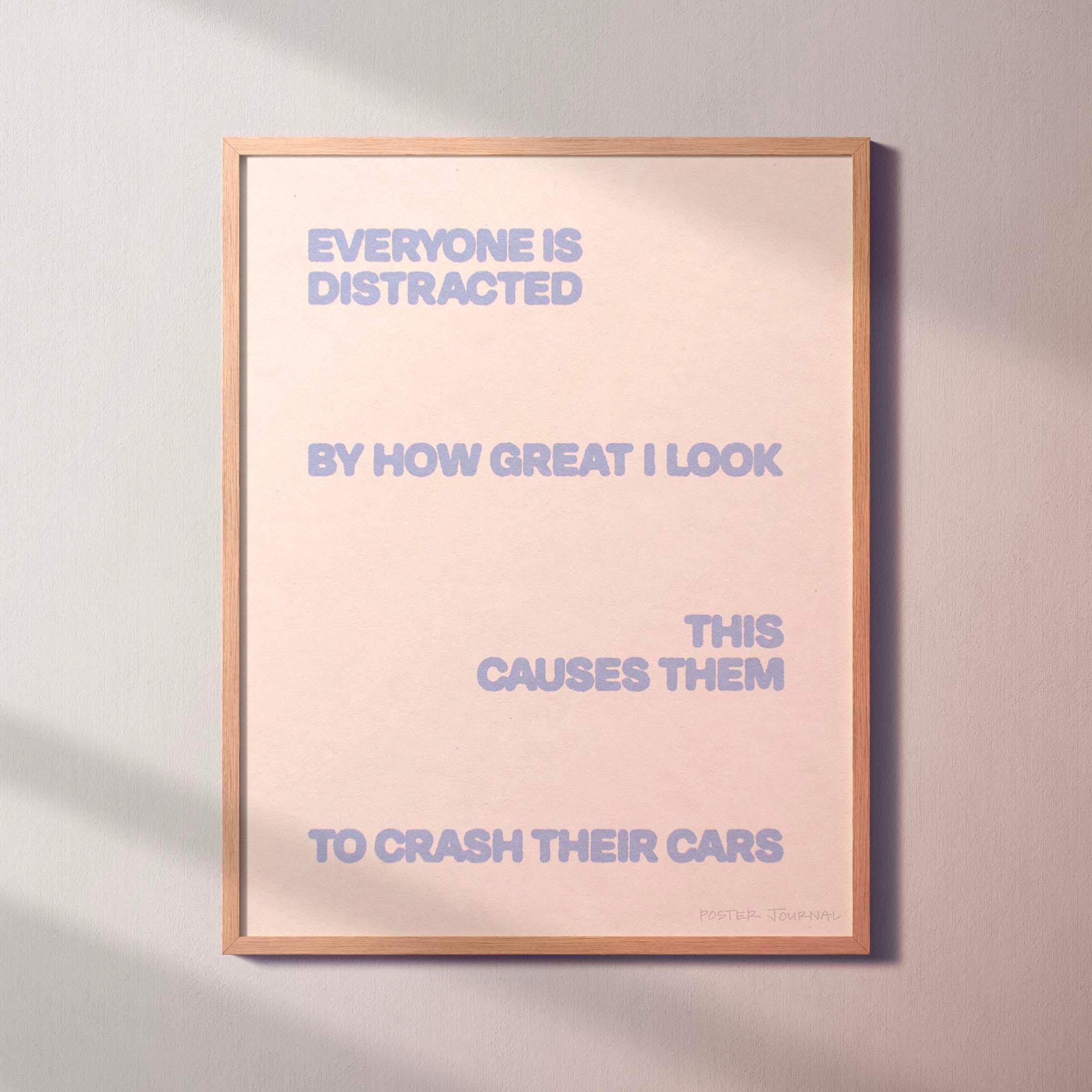 DISTRACTED PRINT