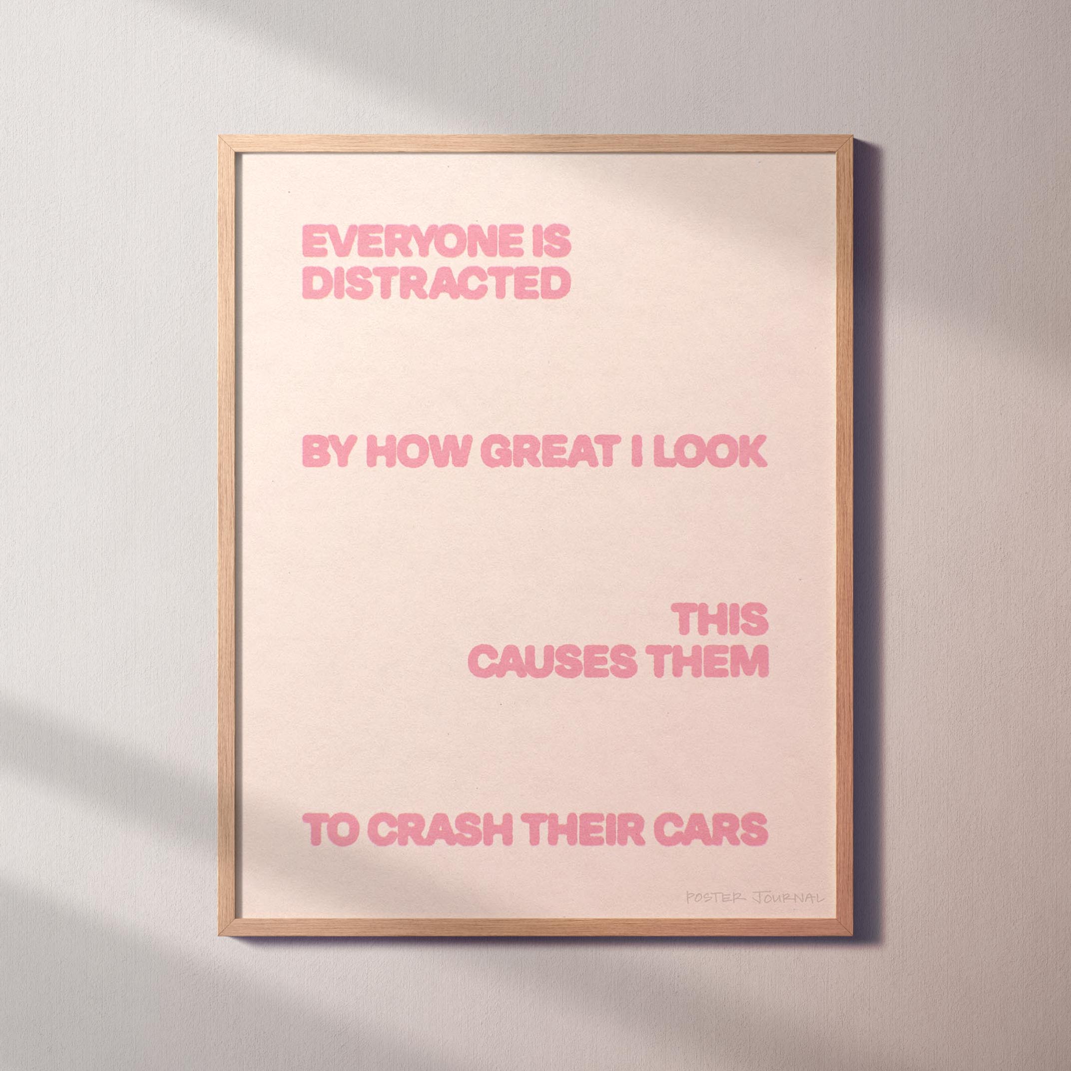DISTRACTED PRINT