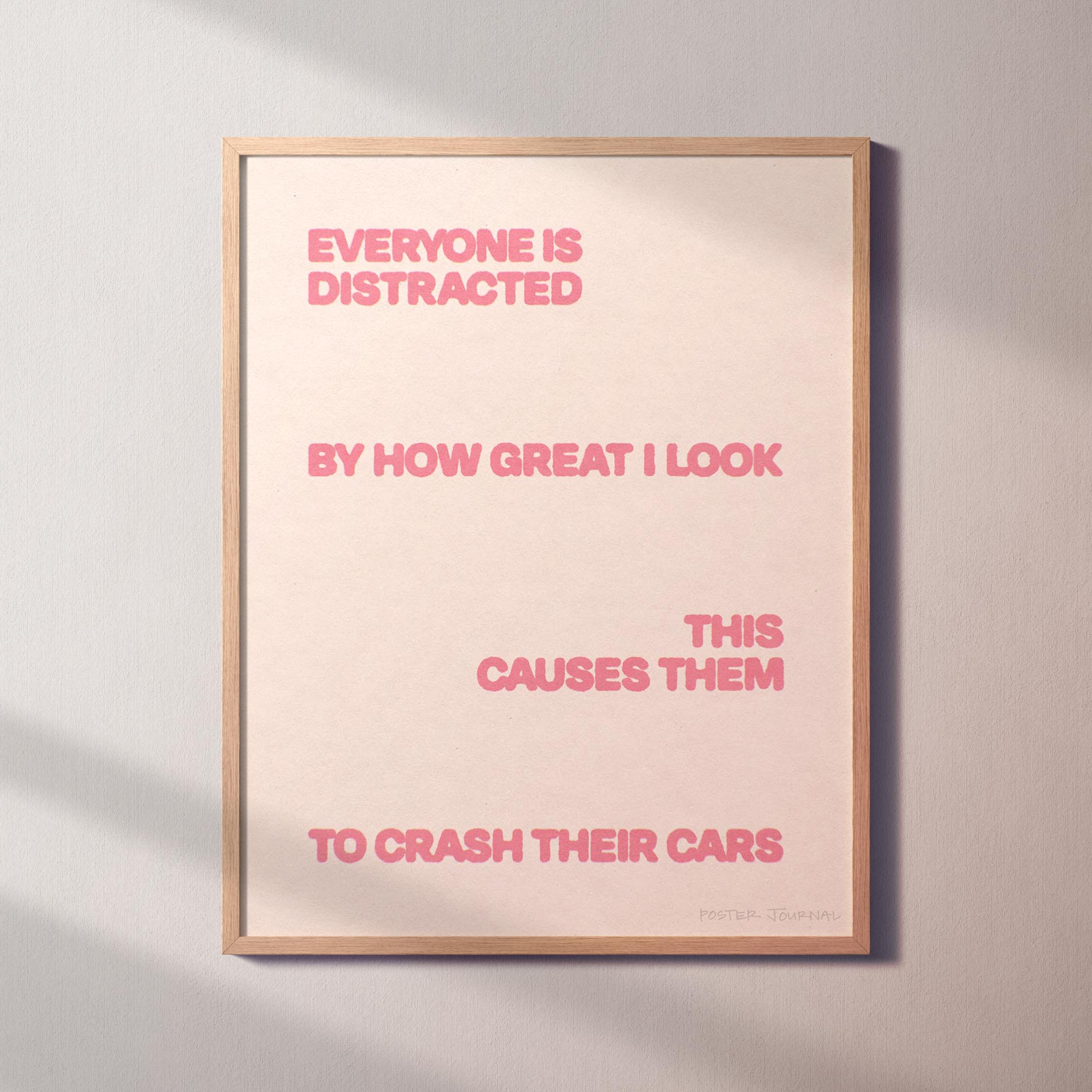 DISTRACTED PRINT