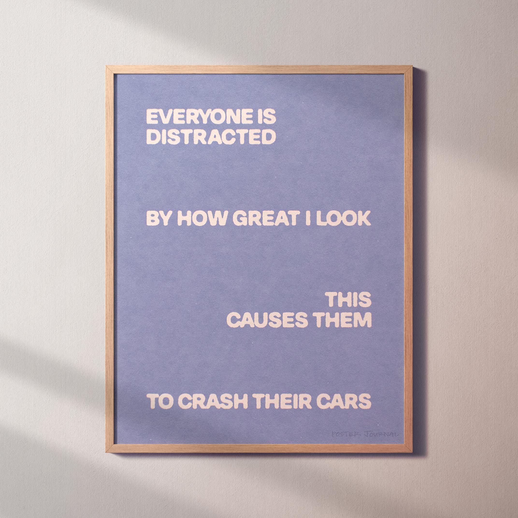 DISTRACTED PRINT