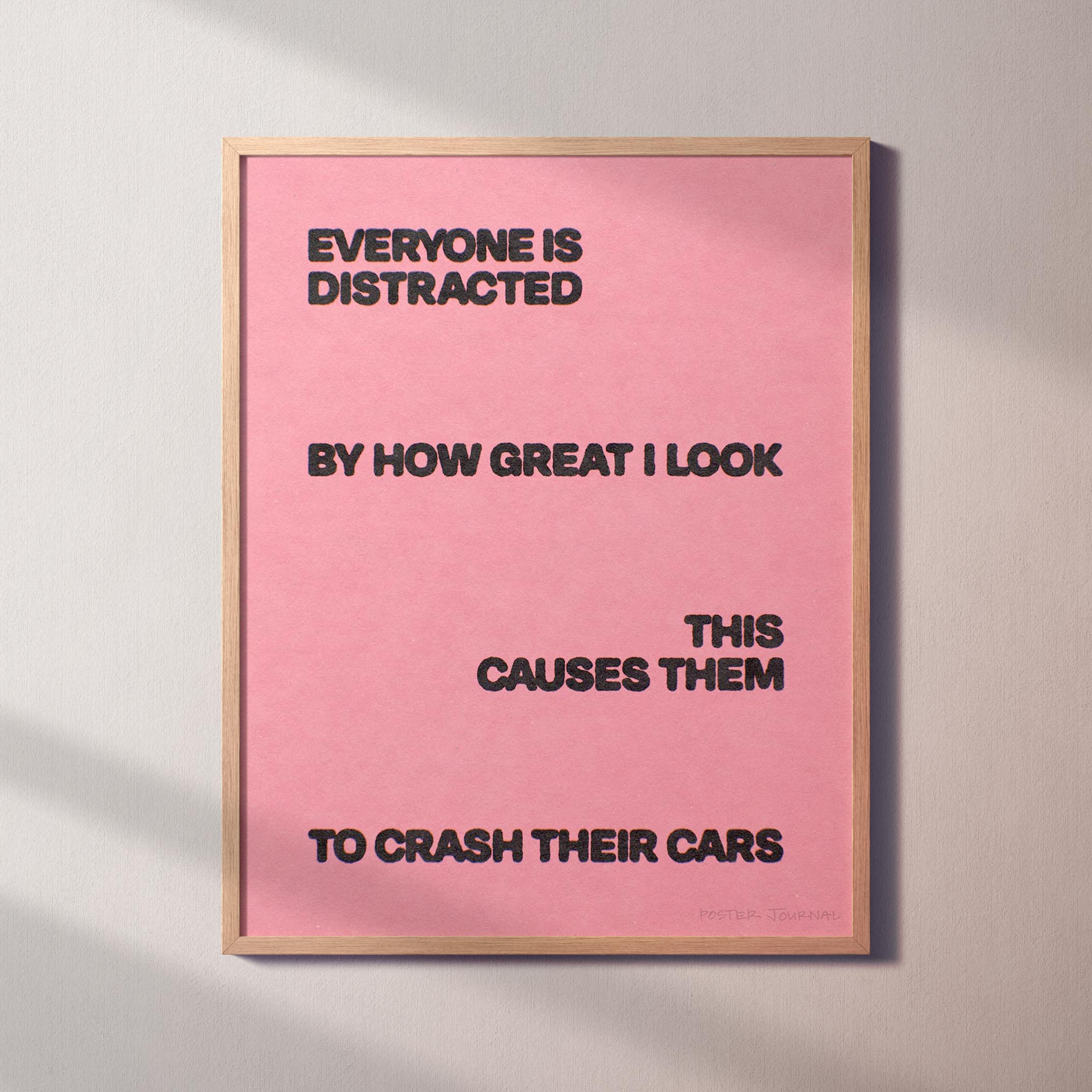 DISTRACTED PRINT