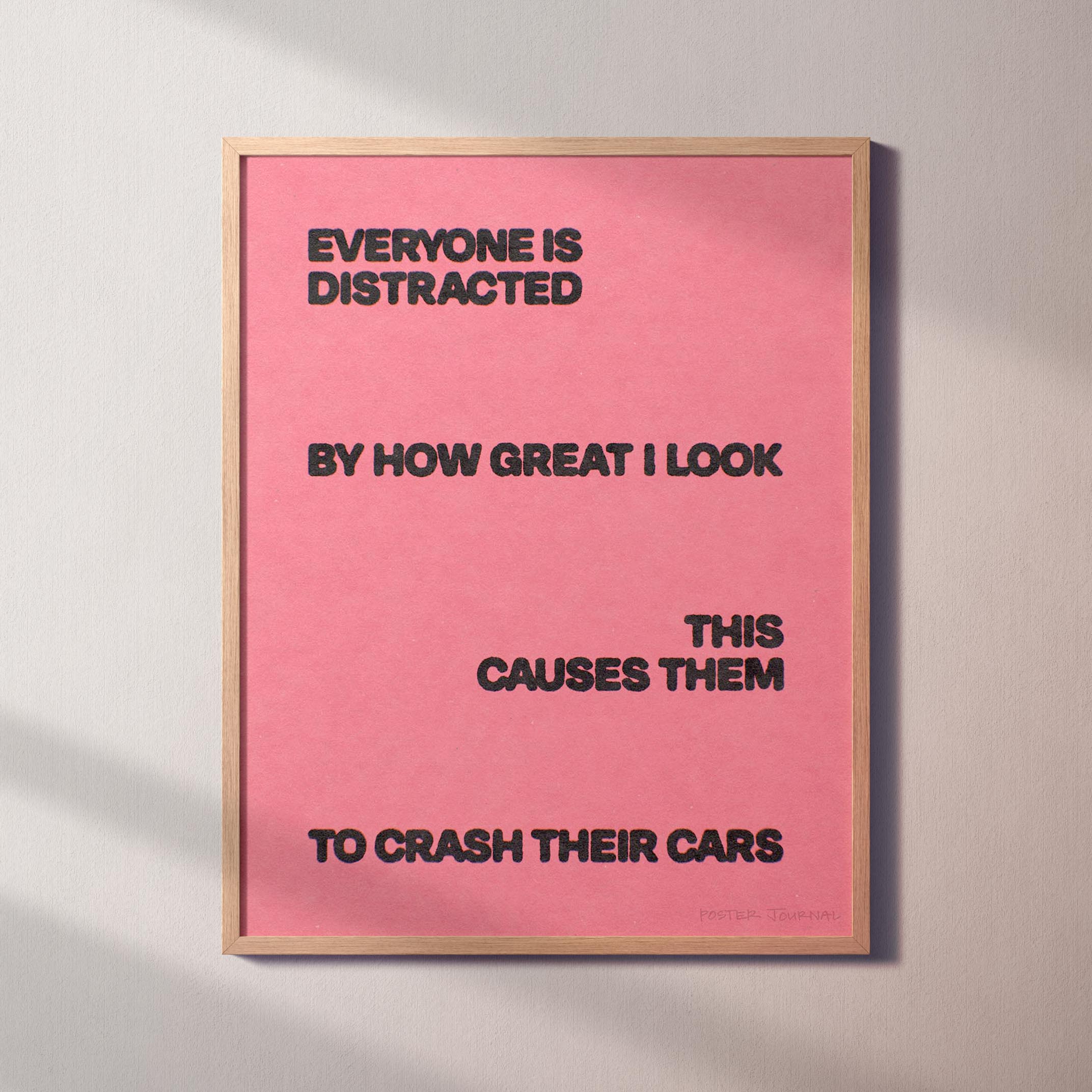 DISTRACTED PRINT