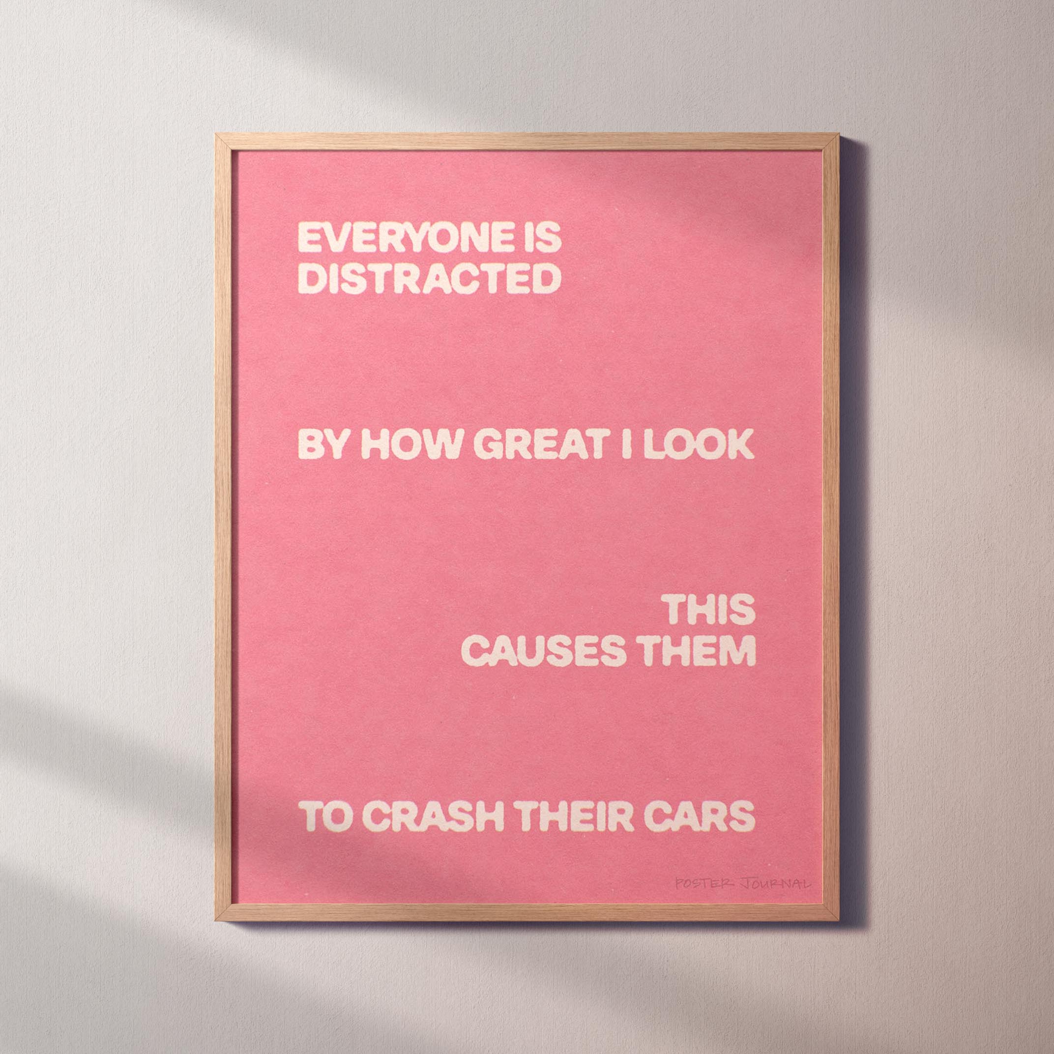 DISTRACTED PRINT