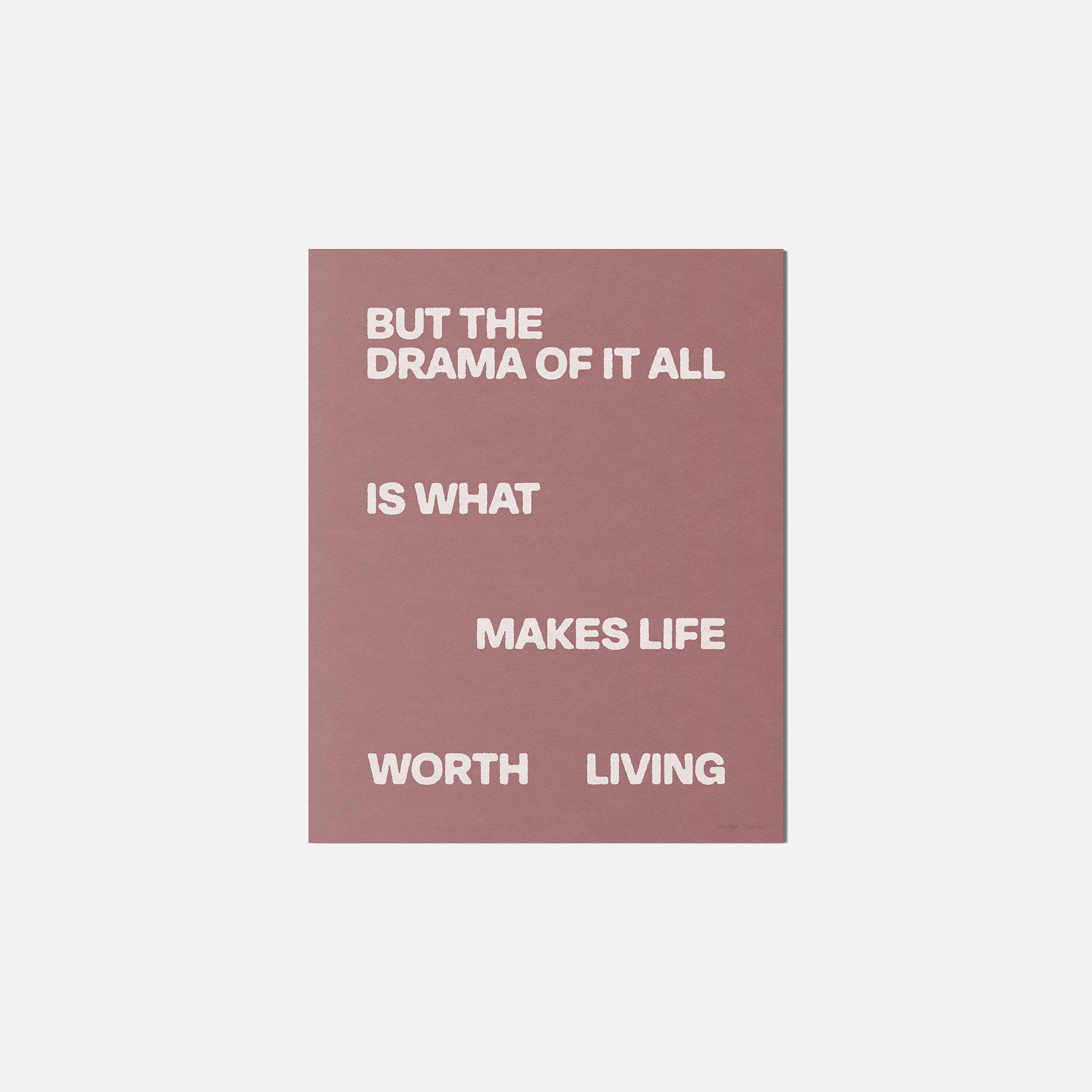 DRAMA PRINT
