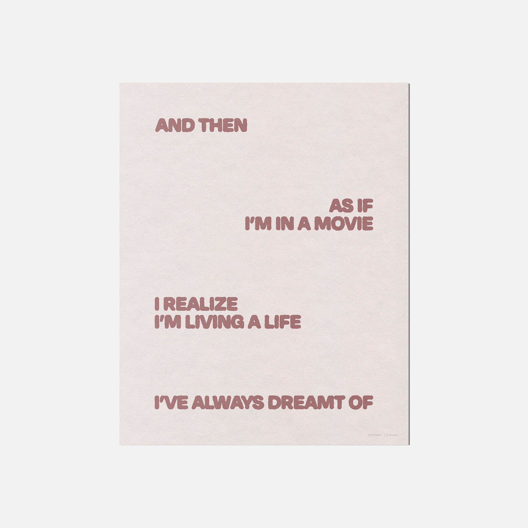 DREAMT PRINT