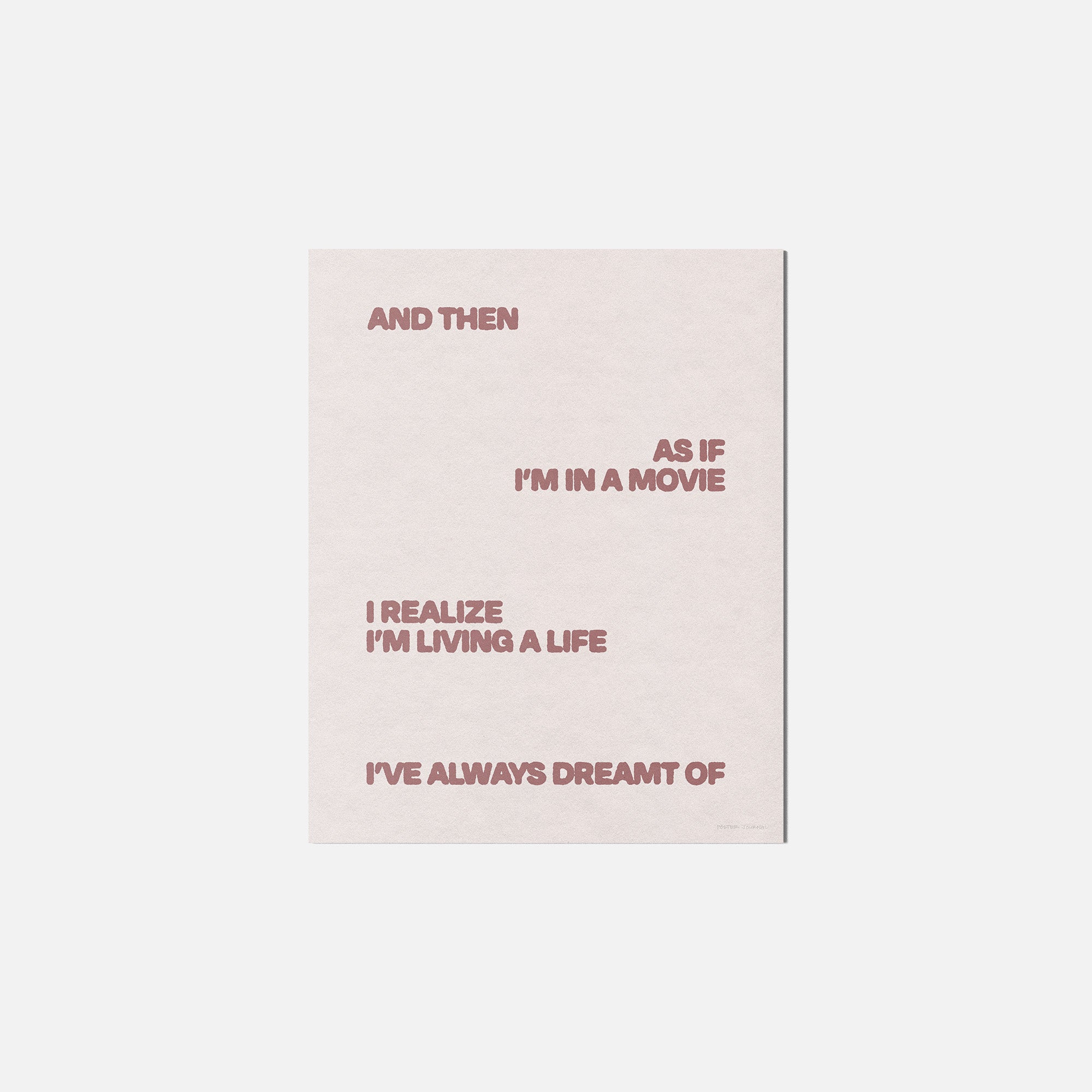 DREAMT PRINT