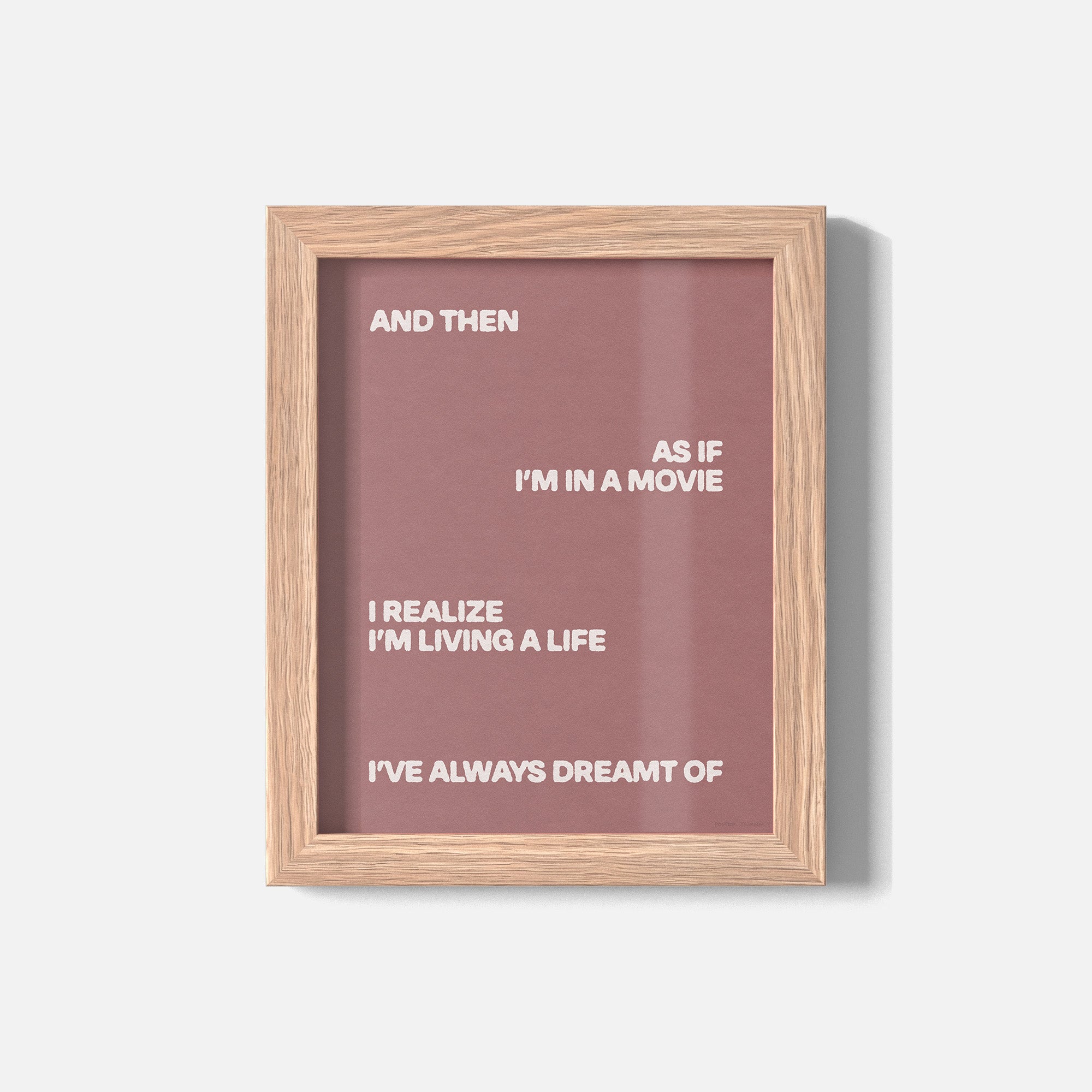 DREAMT PRINT