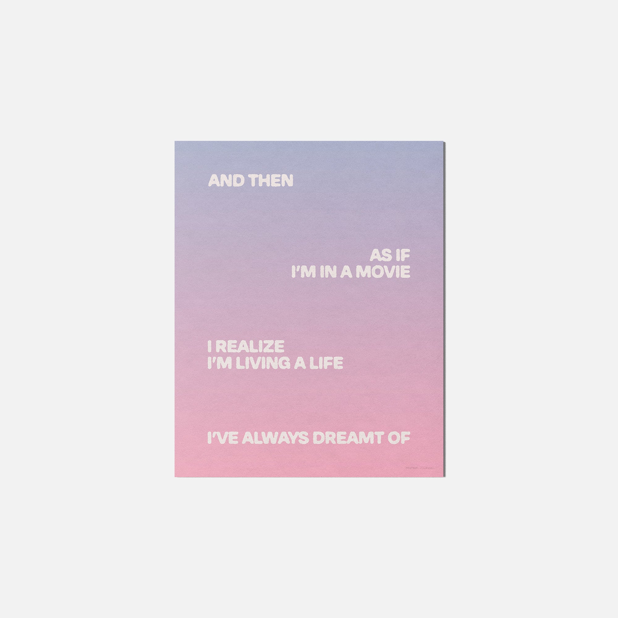 DREAMT PRINT