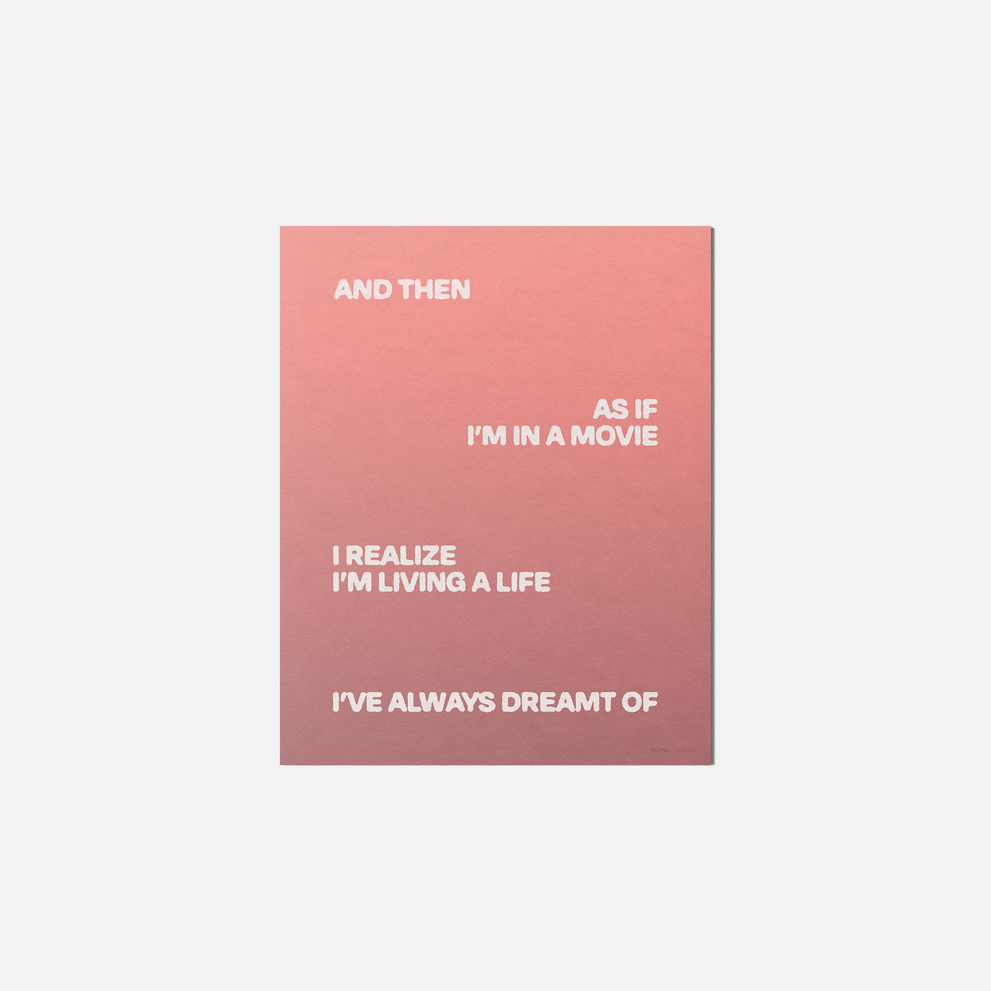 DREAMT PRINT
