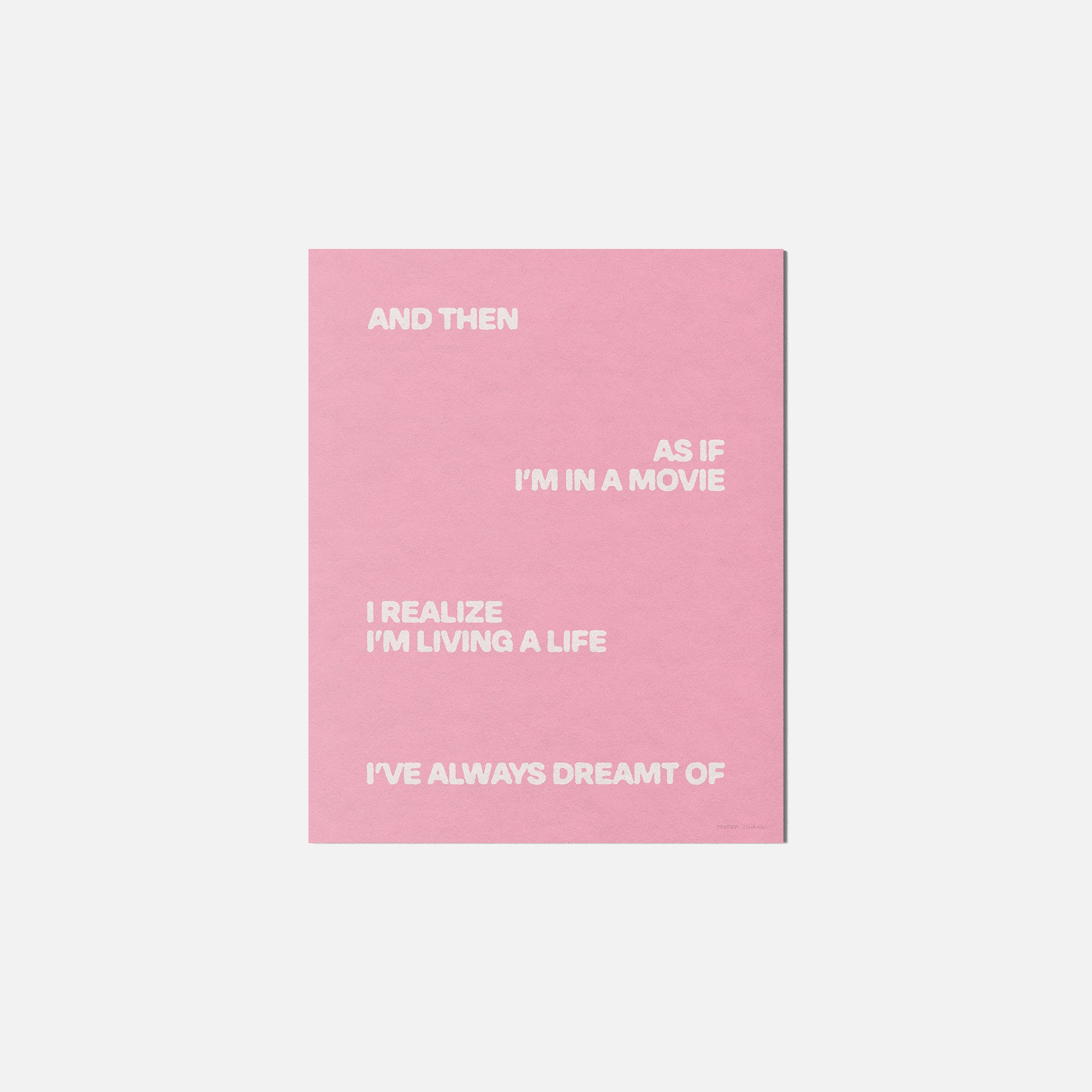 DREAMT PRINT