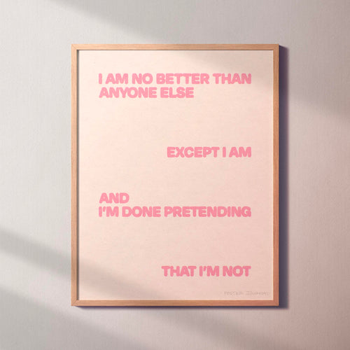 EXCEPT PRINT