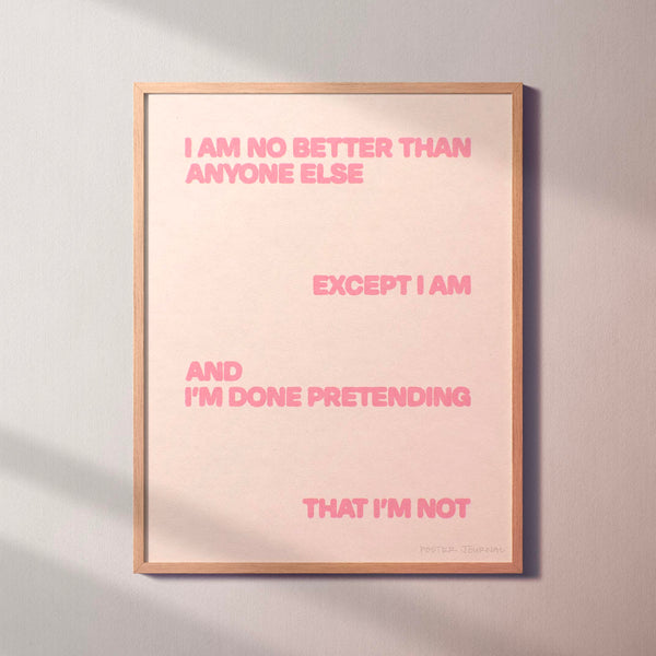 EXCEPT PRINT