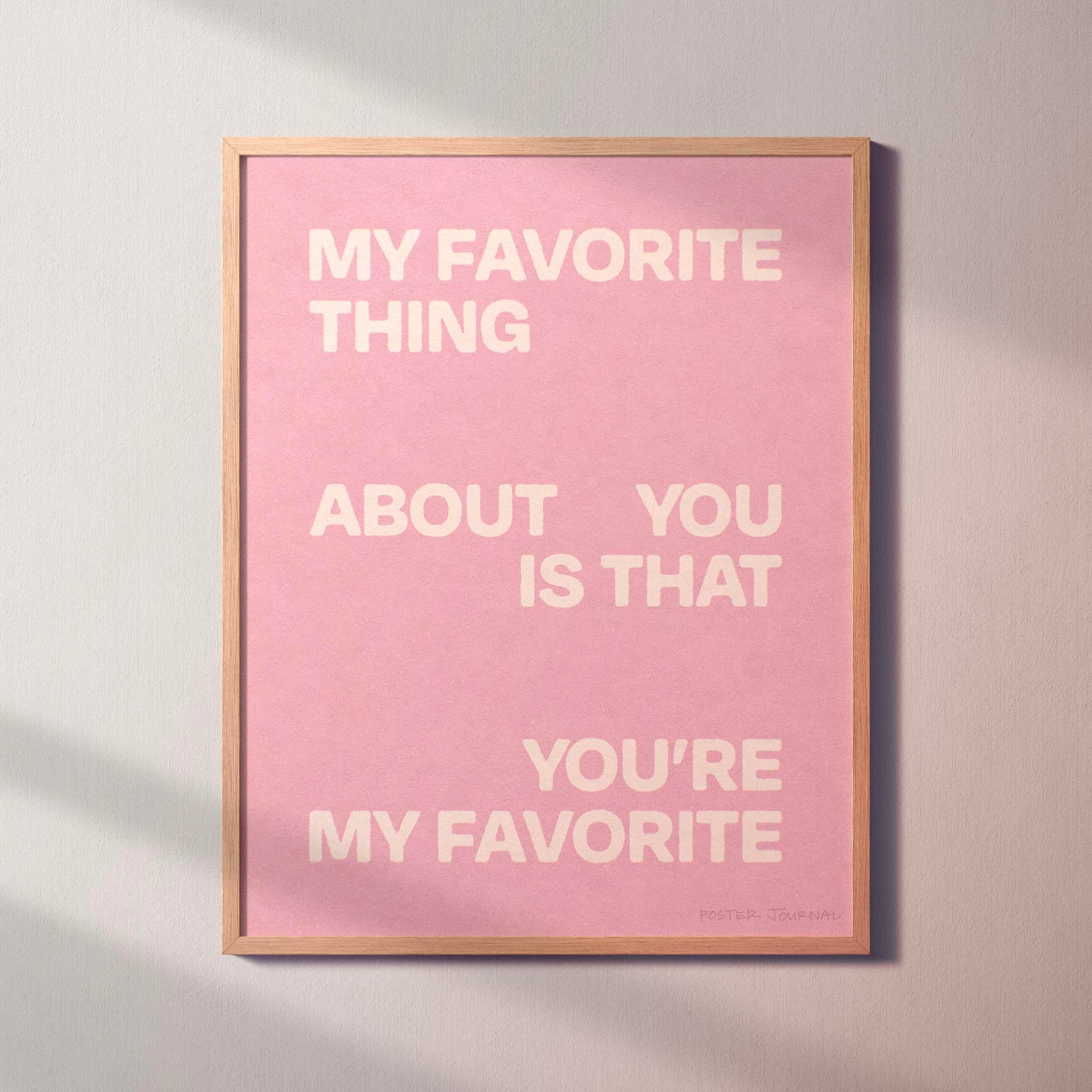 FAVORITE PRINT